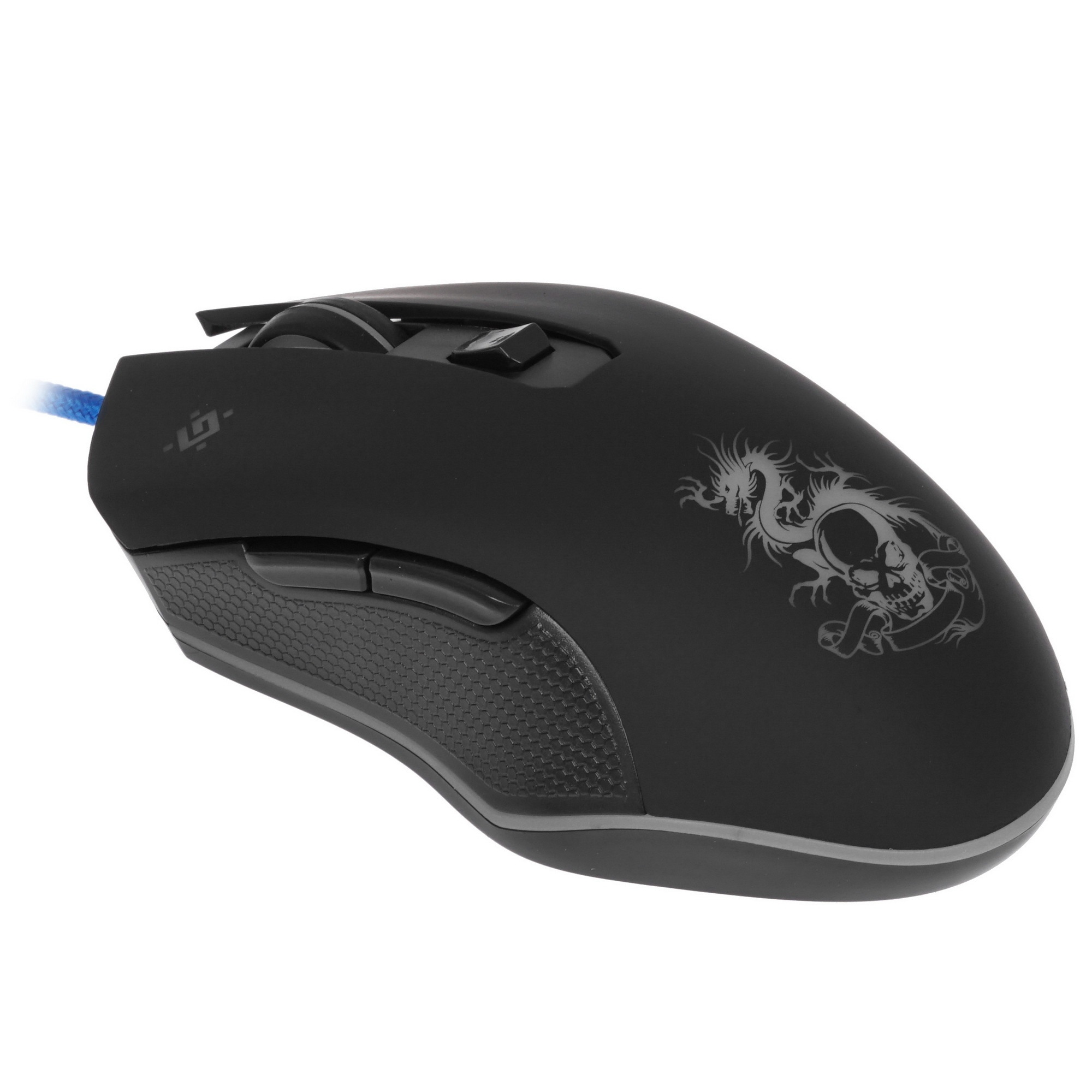 Мышь проводная Defender Sky Dragon GM-090L черный, 3200 dpi, USB, кнопки - 6
