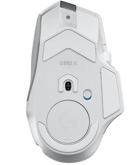 Мышь беспроводная Logitech G502 X LIGHTSPEED белый, 25600 dpi, радиоканал, USB, кнопки - 13
