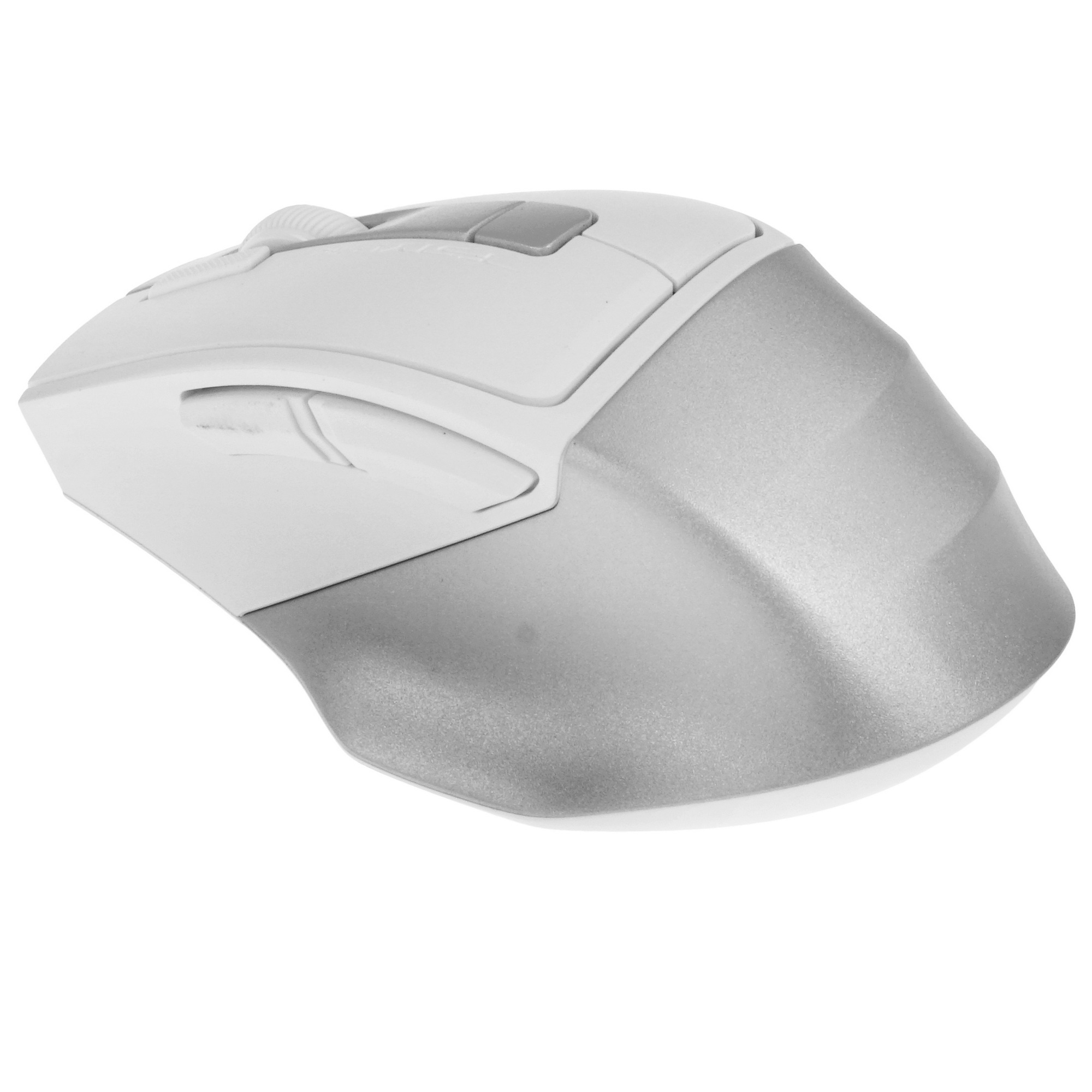 Мышь беспроводная A4Tech Fstyler FG45CS Air2 белый/серебристый, 2000 dpi, радиоканал, USB, кнопки -