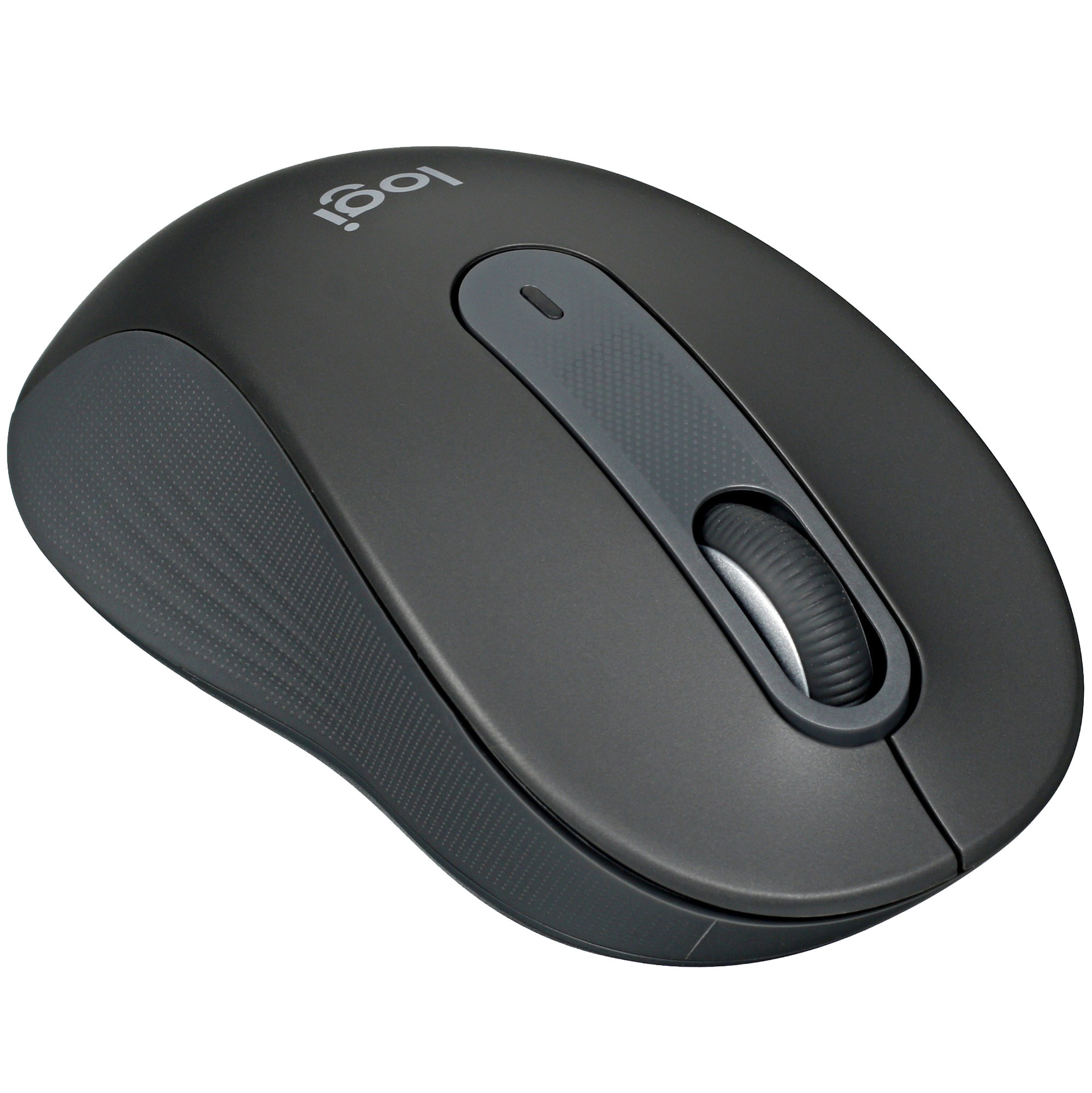 Мышь беспроводная Logitech Signature M650 графитовый, 4000 dpi, радиоканал, Bluetooth, USB, кнопки -
