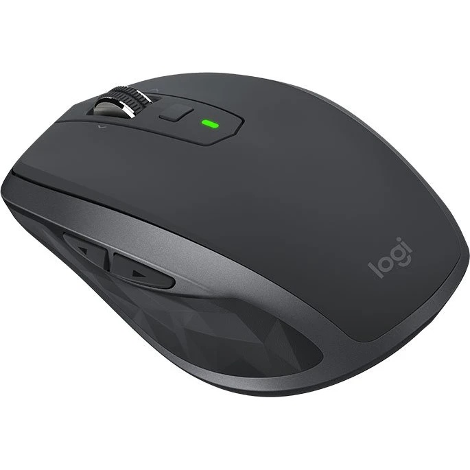 Мышь беспроводная Logitech MX Anywhere 2S графитовый, 4000 dpi, радиоканал, Bluetooth, USB, кнопки -