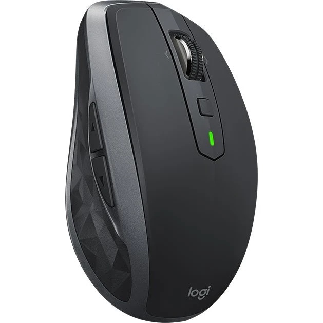 Мышь беспроводная Logitech MX Anywhere 2S графитовый, 4000 dpi, радиоканал, Bluetooth, USB, кнопки -