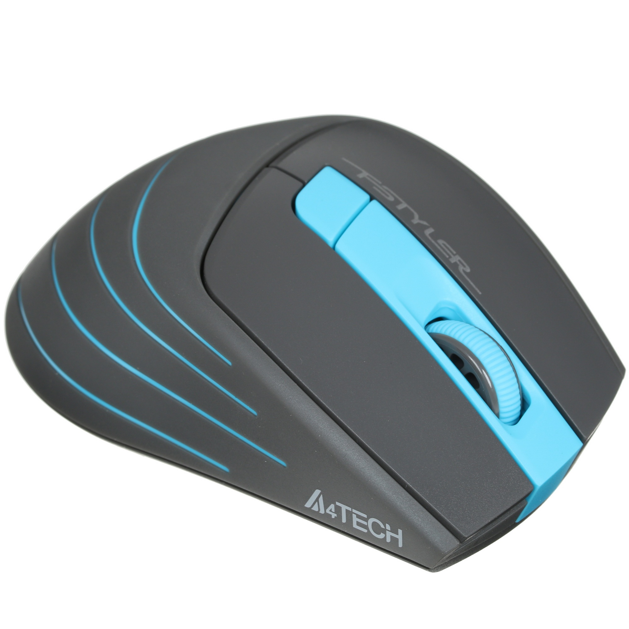 Мышь беспроводная A4Tech Fstyler FG30 серый, 2000 dpi, радиоканал, USB, кнопки - 5