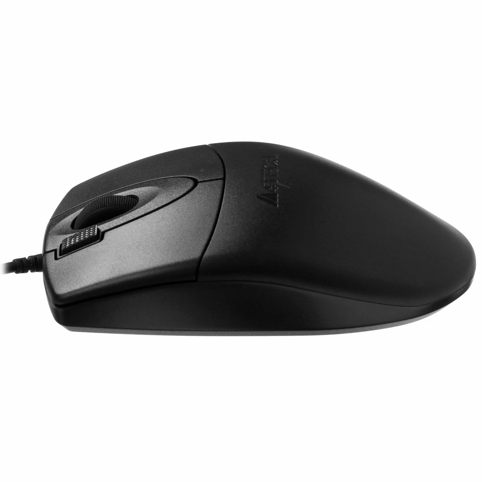 Мышь проводная A4Tech OP-620D черный, 1000 dpi, USB, кнопки - 4