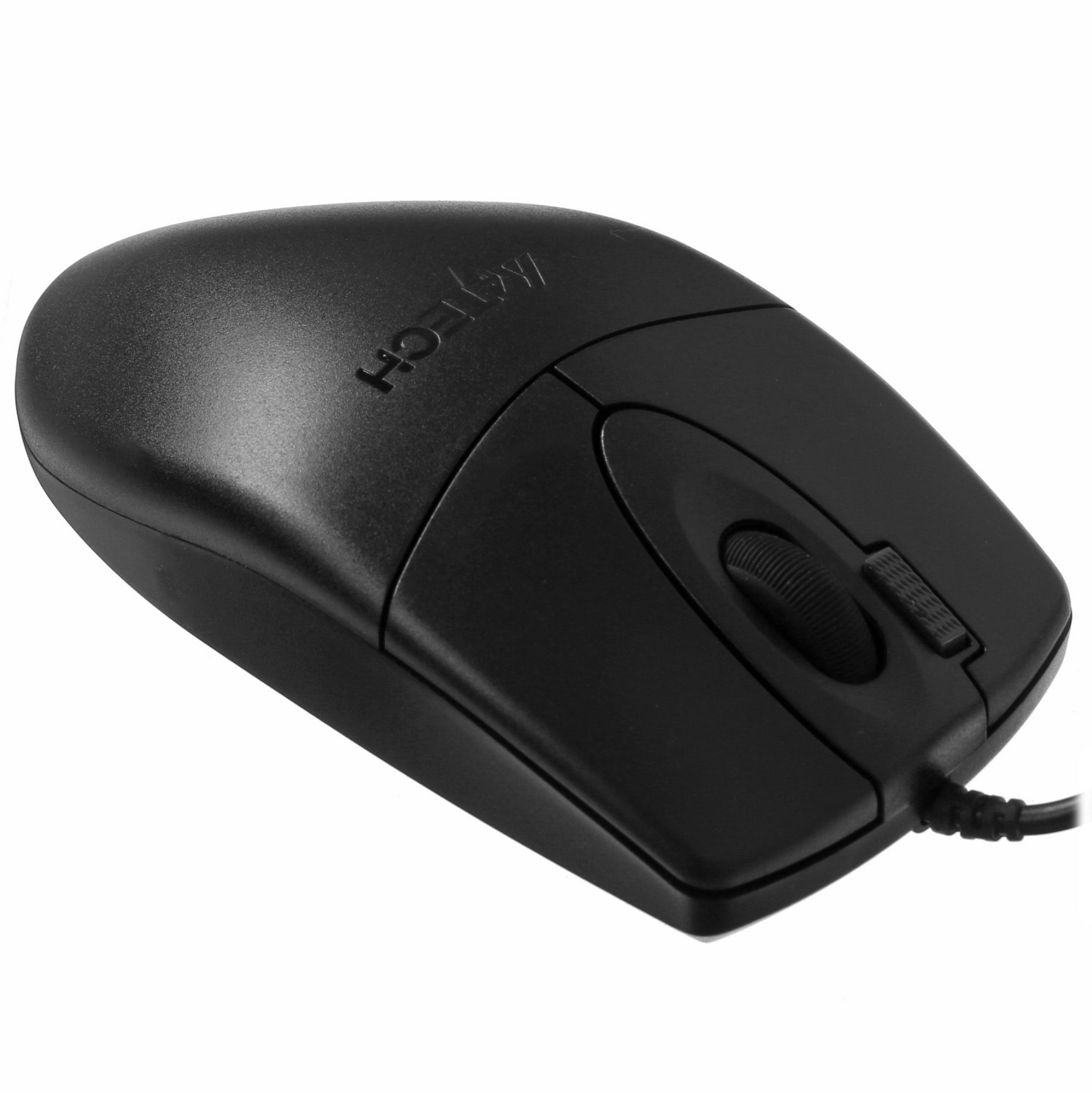 Мышь проводная A4Tech OP-620D черный, 1000 dpi, USB, кнопки - 4