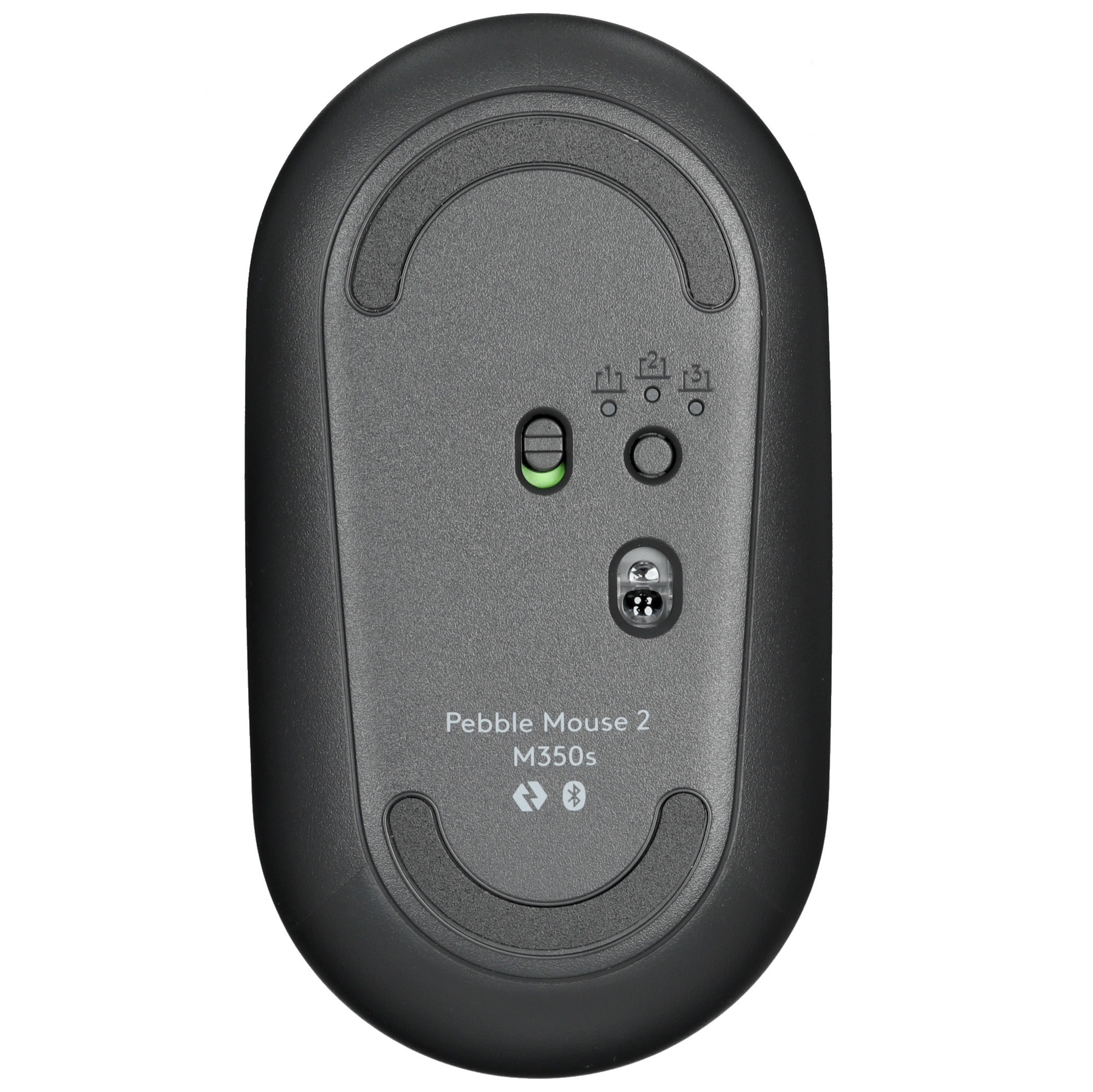 Мышь беспроводная Logitech Pebble 2 M350S графитовый, 4000 dpi, Bluetooth, кнопки - 3