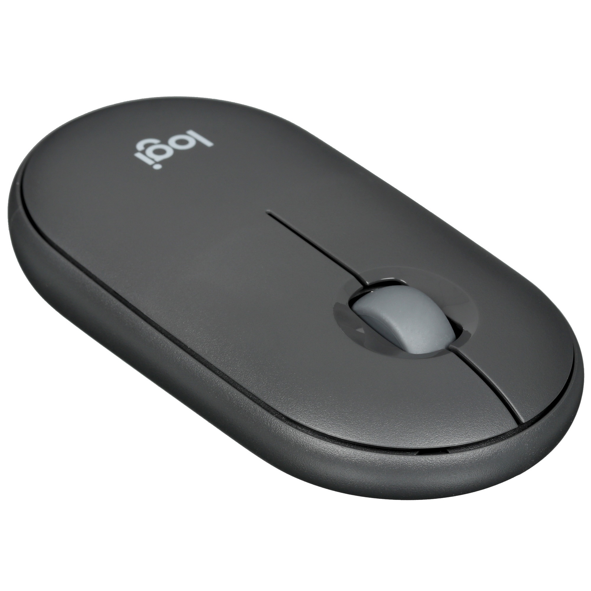 Мышь беспроводная Logitech Pebble 2 M350S графитовый, 4000 dpi, Bluetooth, кнопки - 3