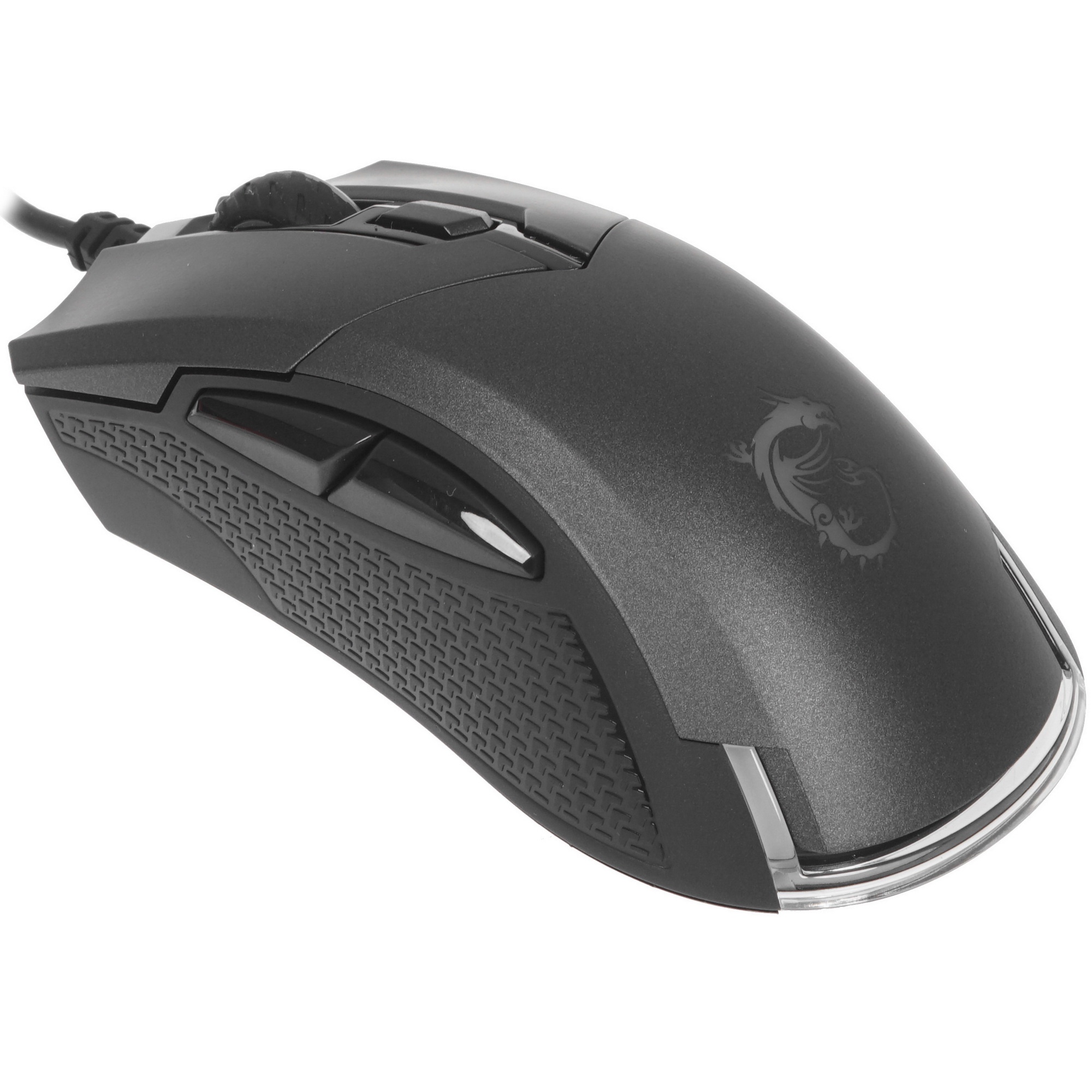 Мышь проводная MSI Clutch GM50 черный, 7200 dpi, USB, кнопки - 6