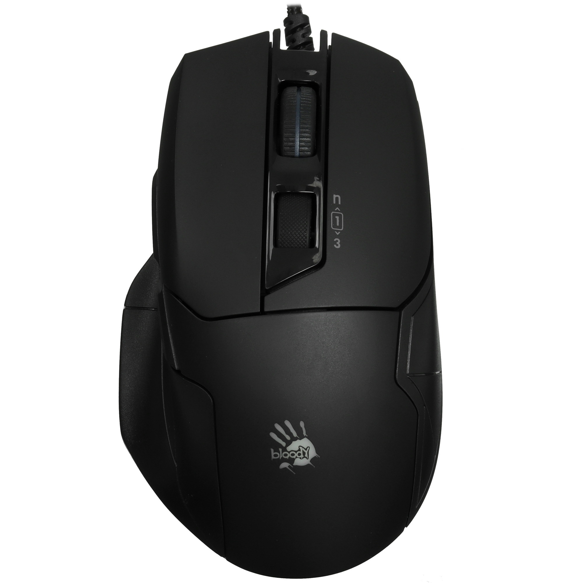 Мышь проводная A4Tech Bloody W70 Max черный, 10000 dpi, USB, кнопки - 9