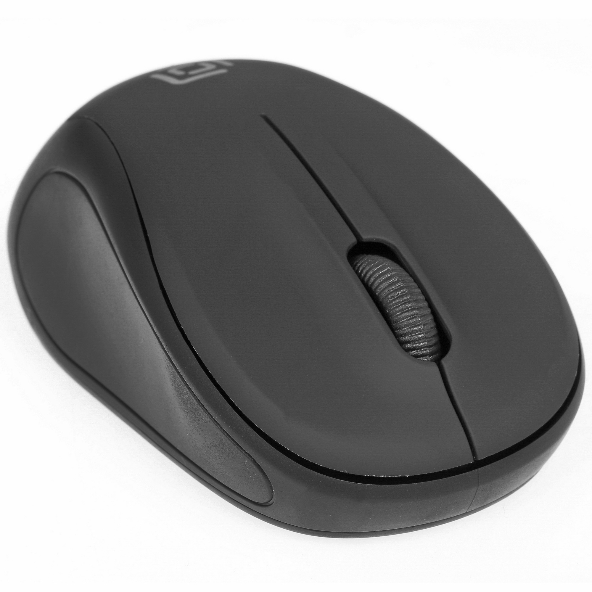 Мышь беспроводная Oklick 665MW черный, 1000 dpi, радиоканал, USB, кнопки - 3