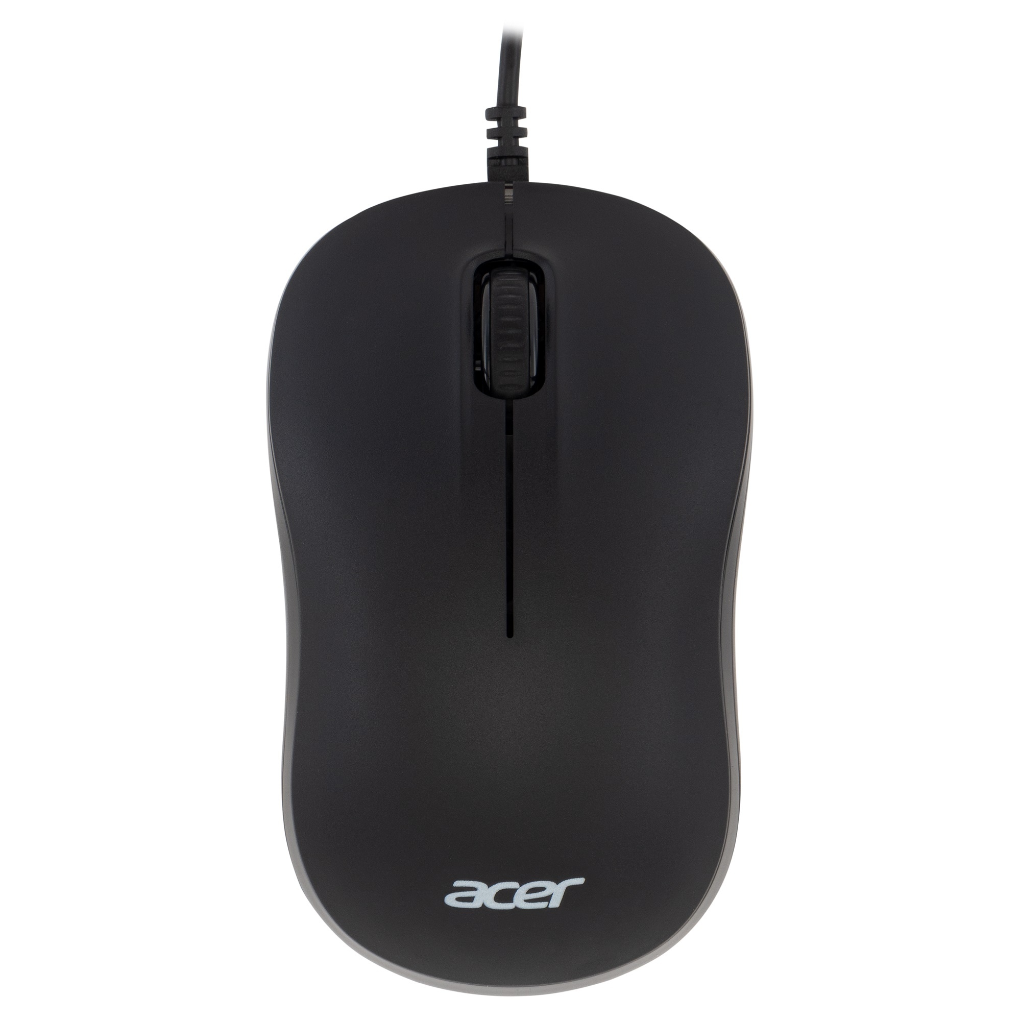 Мышь проводная Acer OMW140 черный, 1200 dpi, USB, кнопки - 3