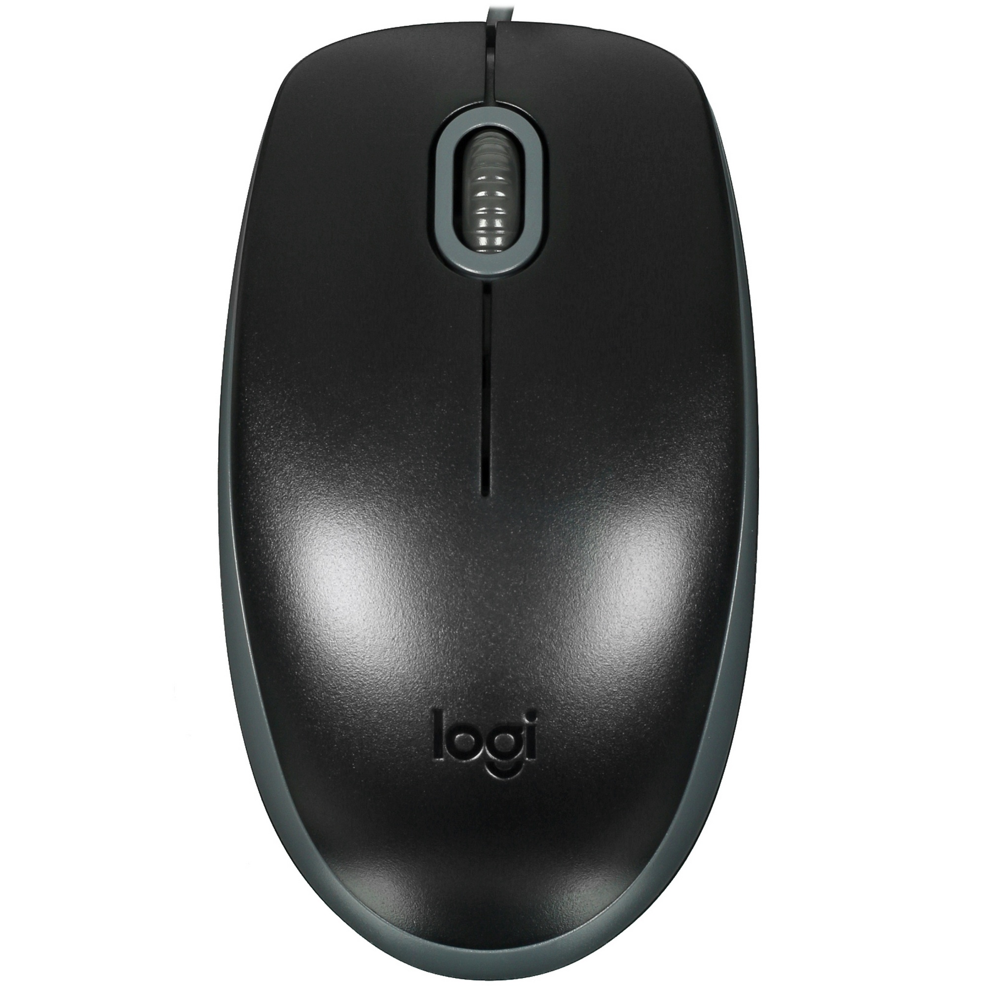 Мышь проводная Logitech M110 Silent черный, 1000 dpi, USB, кнопки - 3