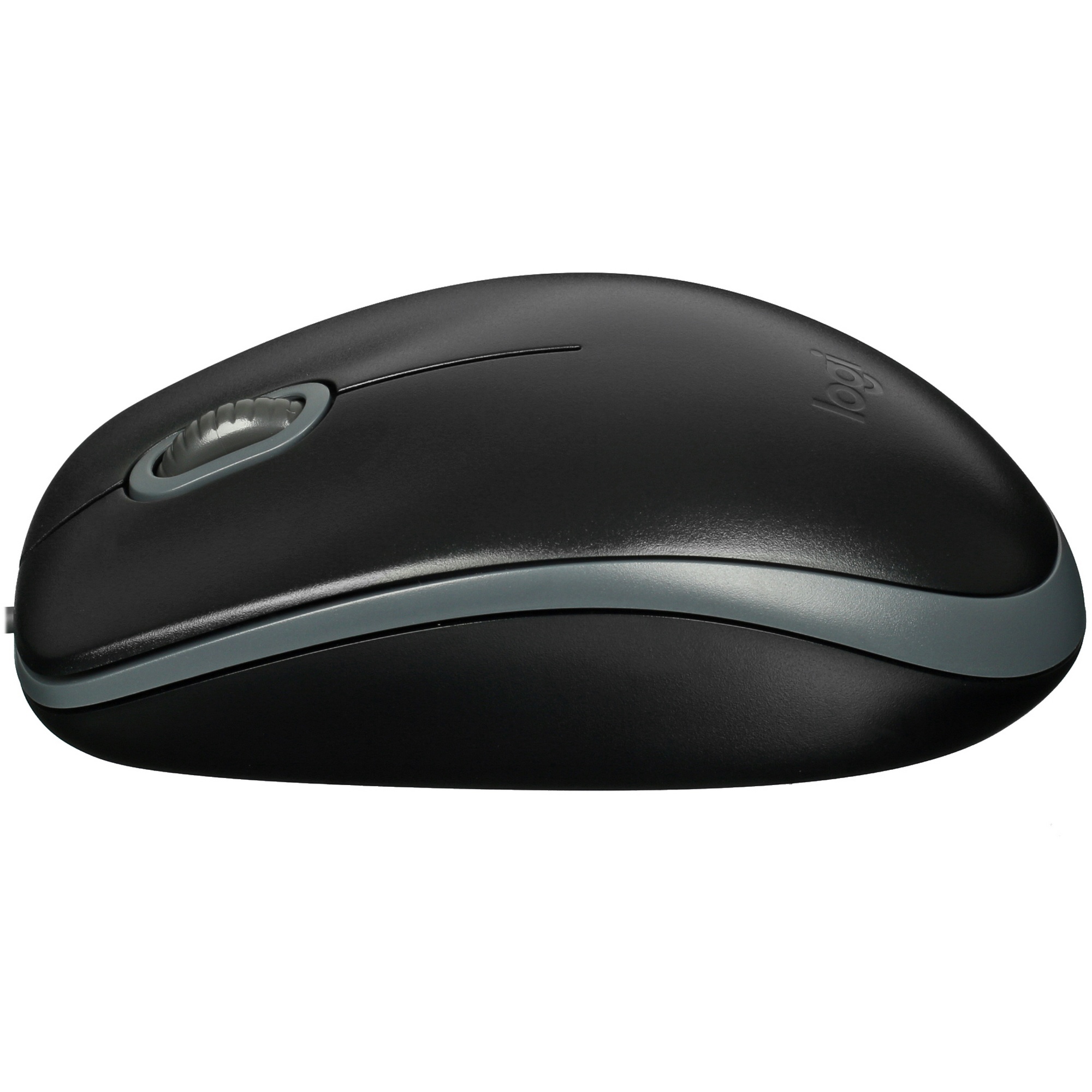 Мышь проводная Logitech M110 Silent черный, 1000 dpi, USB, кнопки - 3