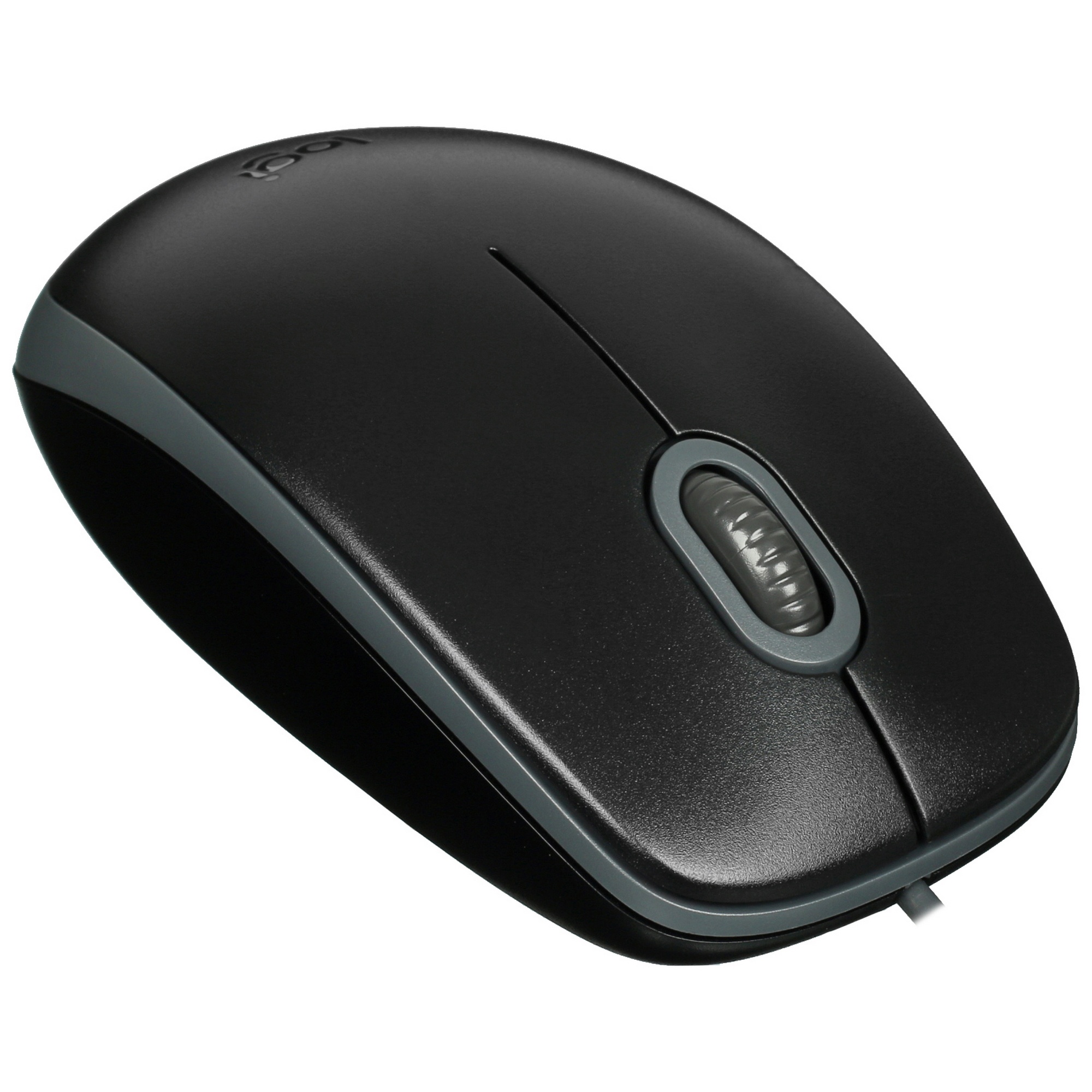 Мышь проводная Logitech M110 Silent черный, 1000 dpi, USB, кнопки - 3