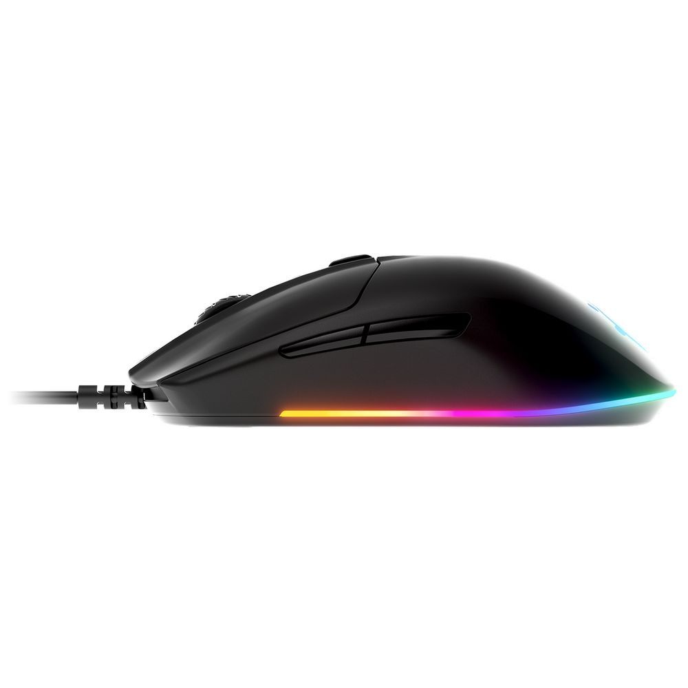 Мышь проводная SteelSeries Rival 3 черный, 8500 dpi, USB, кнопки - 6