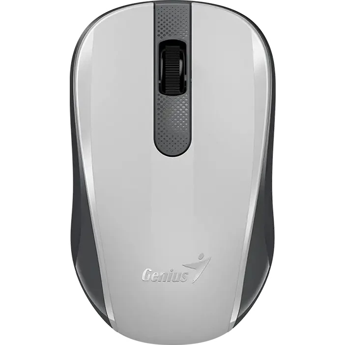Мышь беспроводная Genius NX-8008S белый/серый, 1200 dpi, радиоканал, USB, кнопки - 3