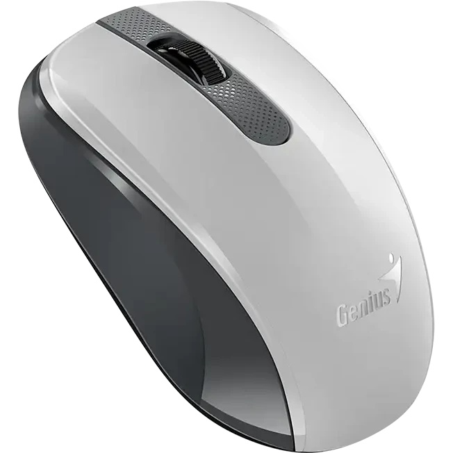 Мышь беспроводная Genius NX-8008S белый/серый, 1200 dpi, радиоканал, USB, кнопки - 3
