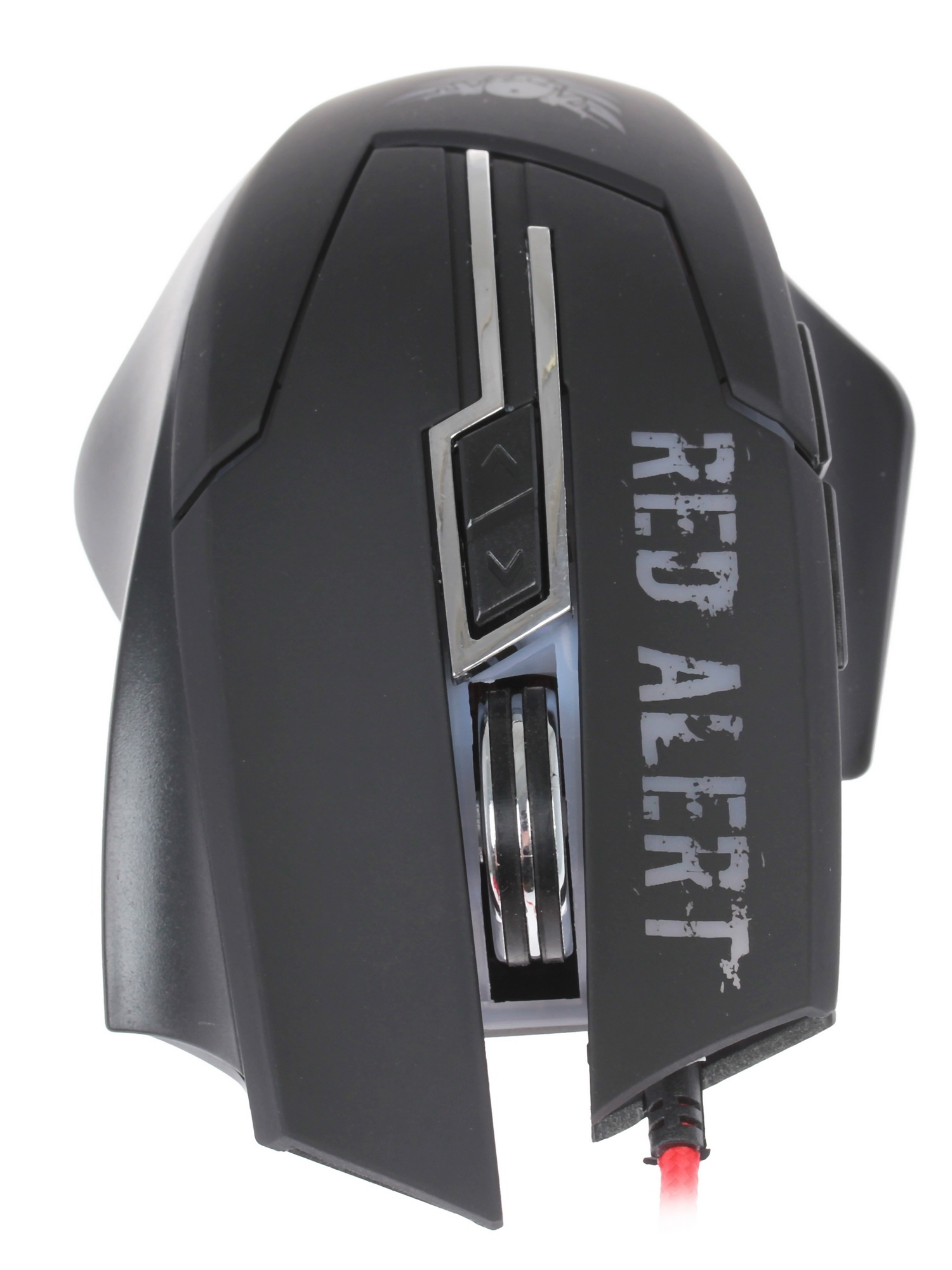 Мышь проводная Qumo Dragon War Red Alert черный, 2400 dpi, USB, кнопки - 7