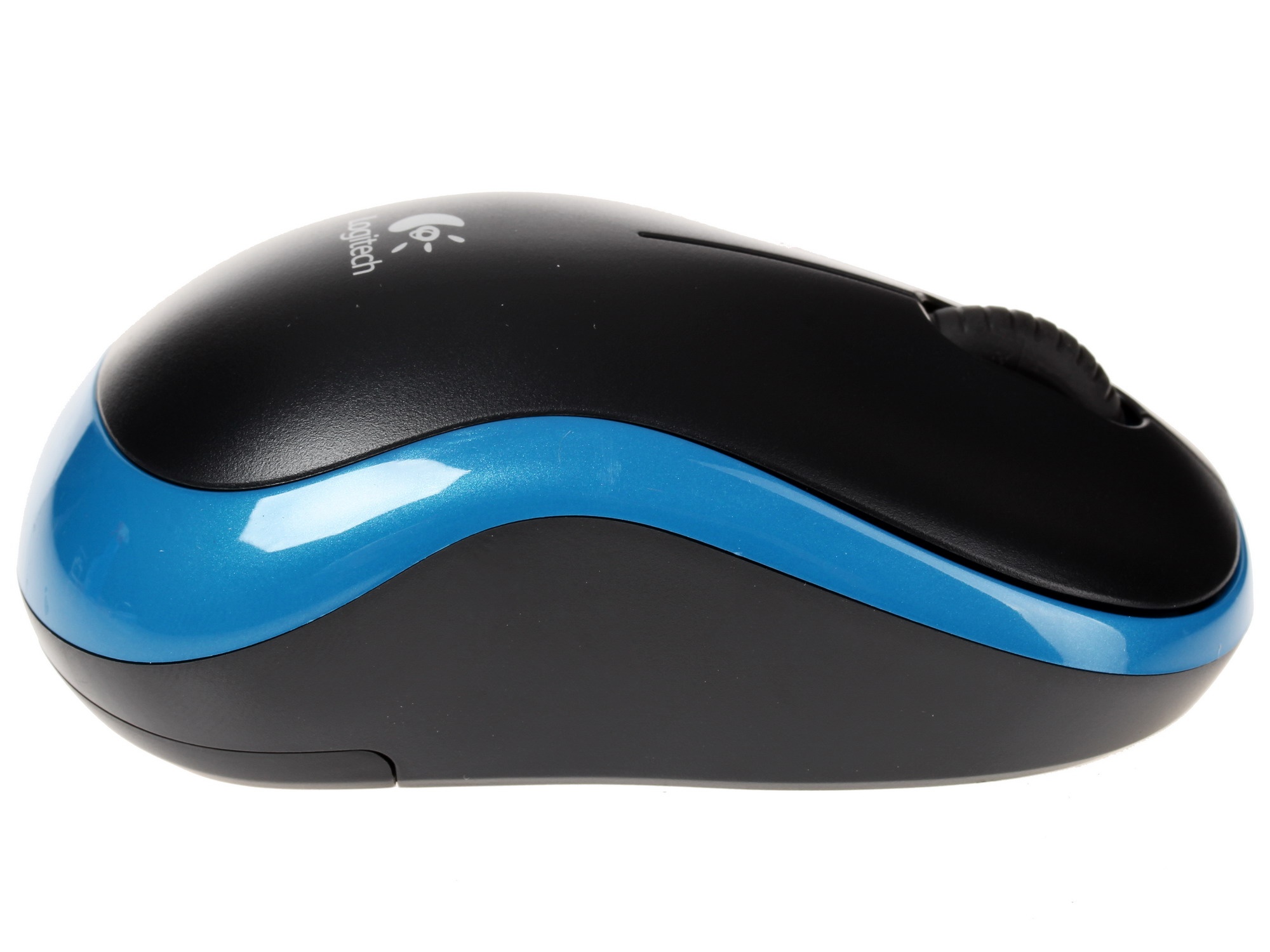 Мышь беспроводная Logitech M185 синий, 1000 dpi, радиоканал, USB, кнопки - 3