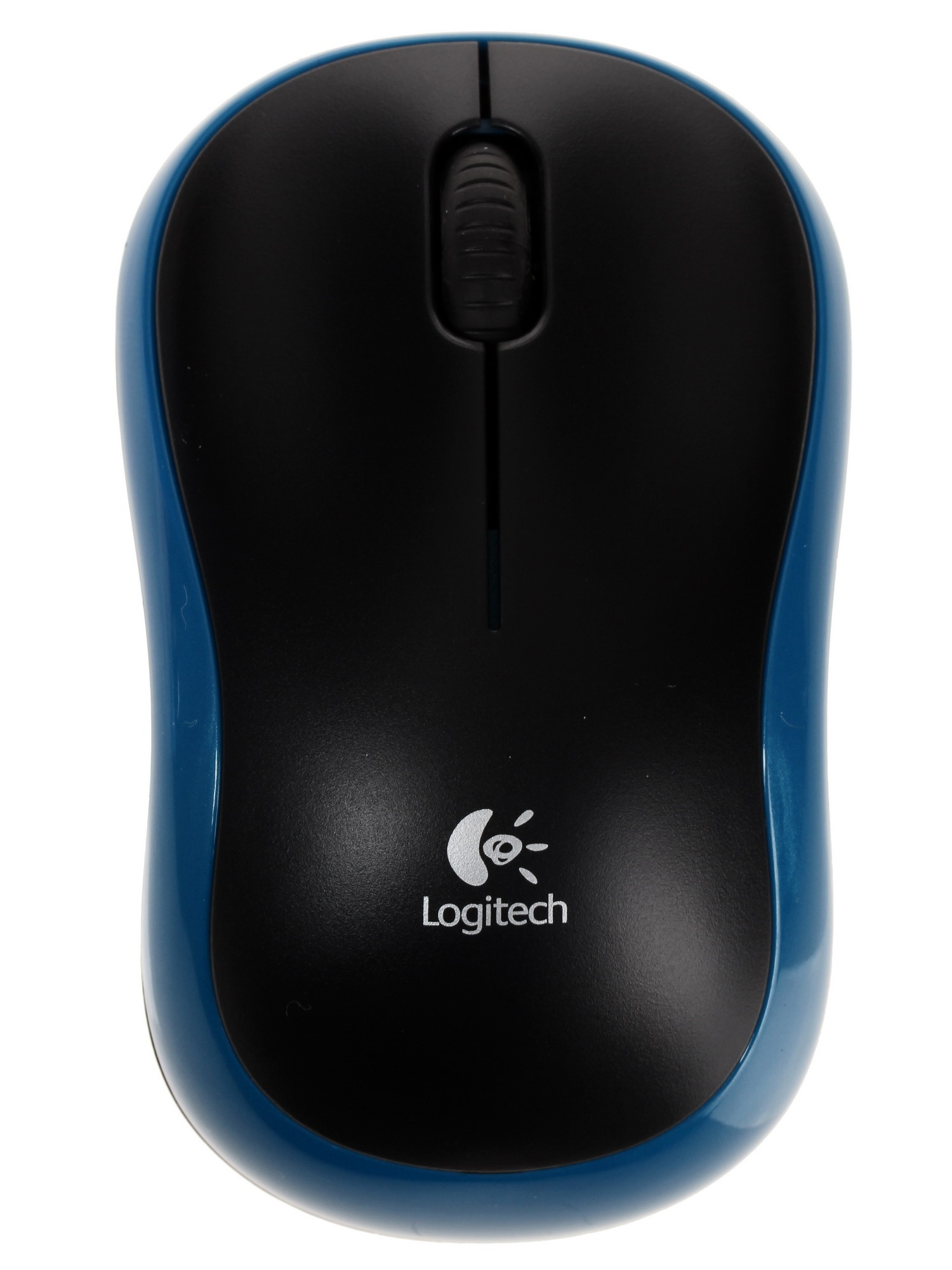 Мышь беспроводная Logitech M185 синий, 1000 dpi, радиоканал, USB, кнопки - 3