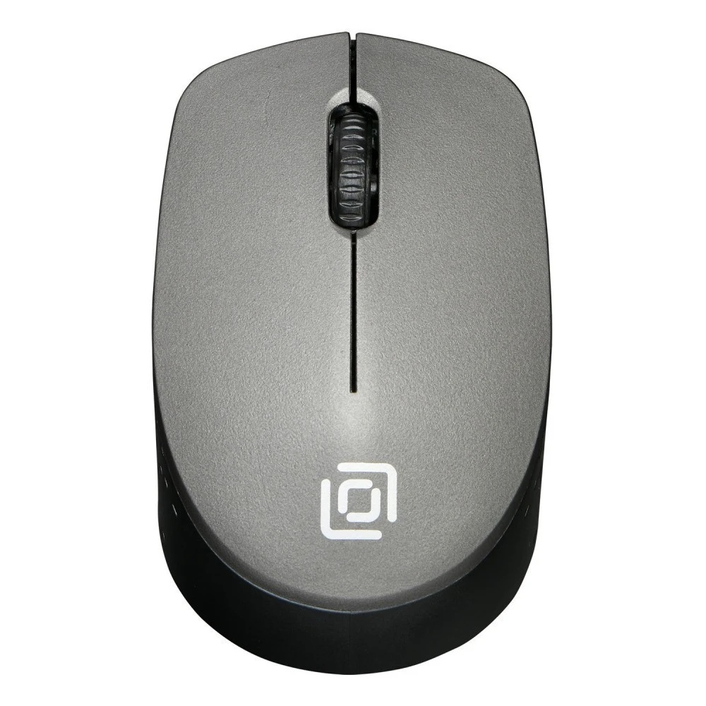 Мышь беспроводная Oklick 486MW серый/черный, 1000 dpi, радиоканал, USB, кнопки - 3