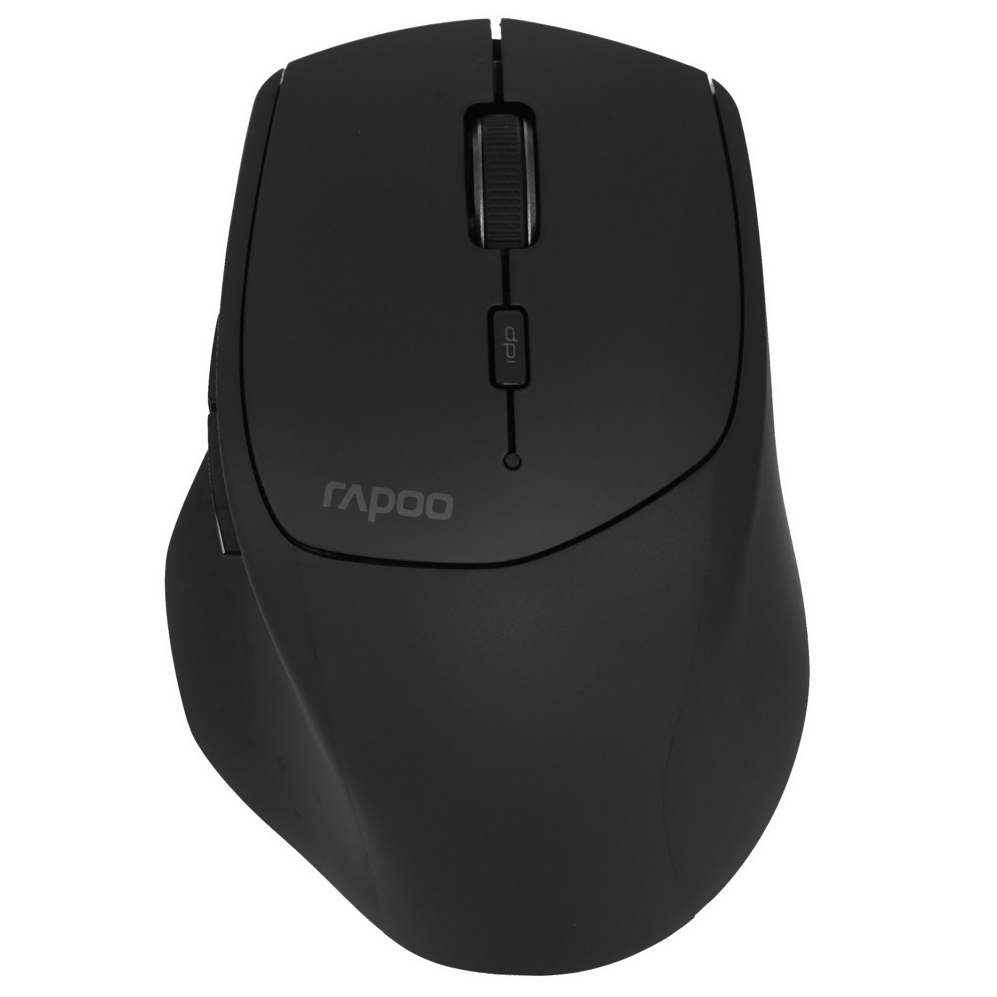Мышь беспроводная Rapoo MT550 черный, 1600 dpi, радиоканал, Bluetooth, USB, кнопки - 6