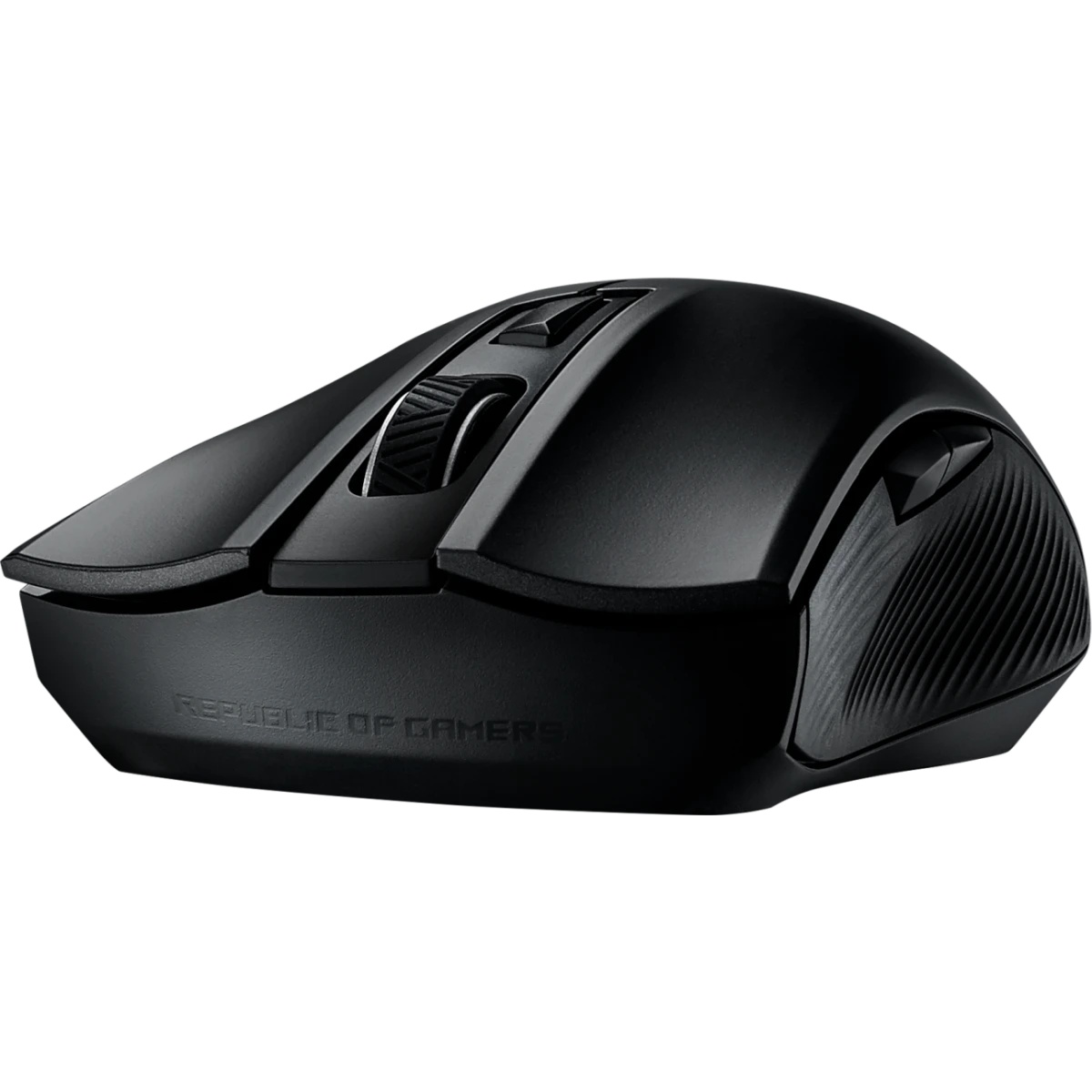 Мышь беспроводная ASUS ROG Strix Carry черный, 7200 dpi, радиоканал, Bluetooth, USB, кнопки - 6