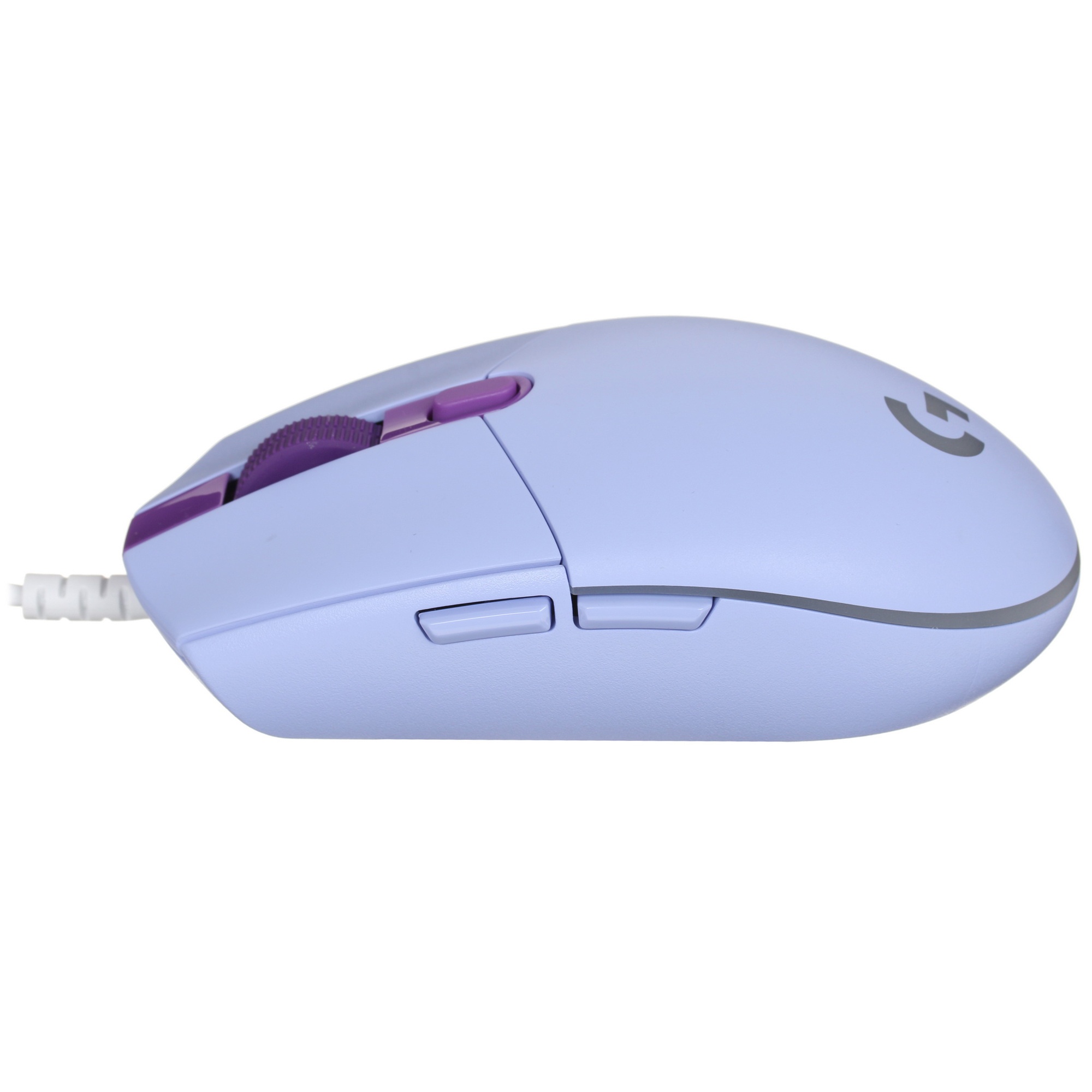 Мышь проводная Logitech G102 LIGHTSYNC фиолетовый, 8000 dpi, USB, кнопки - 6