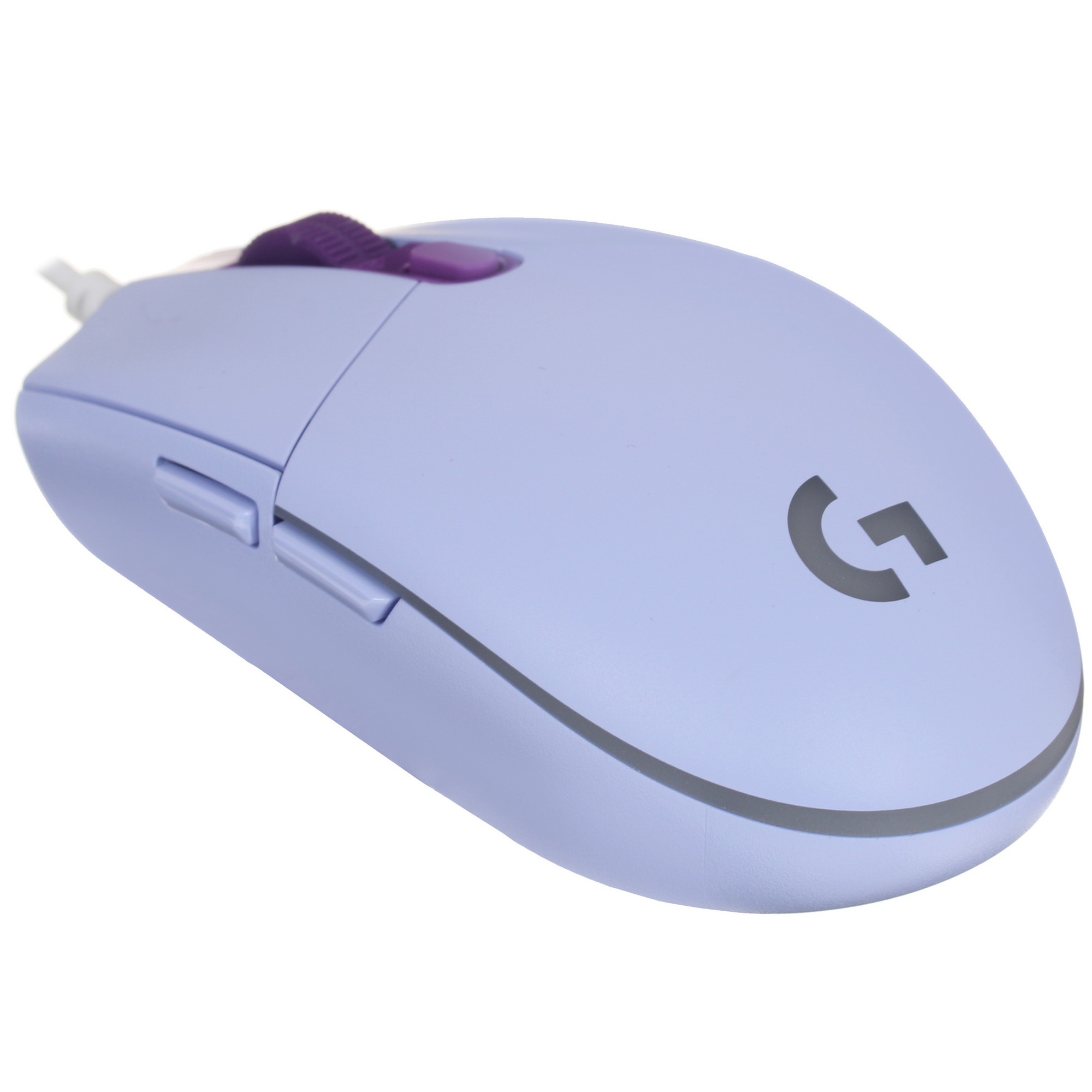 Мышь проводная Logitech G102 LIGHTSYNC фиолетовый, 8000 dpi, USB, кнопки - 6