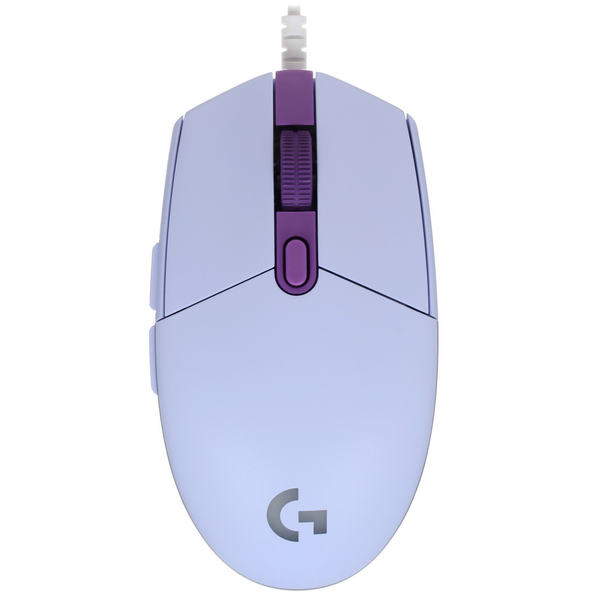Мышь проводная Logitech G102 LIGHTSYNC фиолетовый, 8000 dpi, USB, кнопки - 6