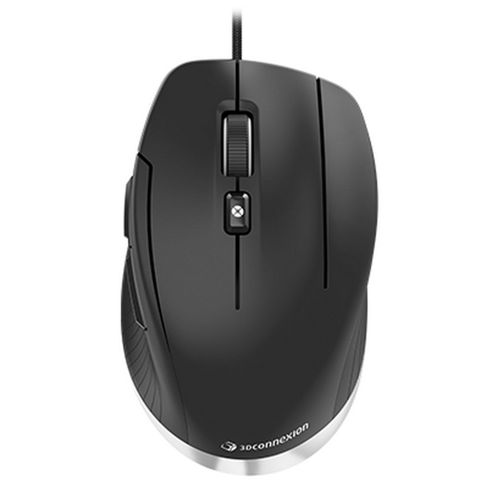 Мышь проводная 3DConnexion CadMouse Compact (3DX-700081) черный, 7200 dpi, USB Type-A, кнопки - 7