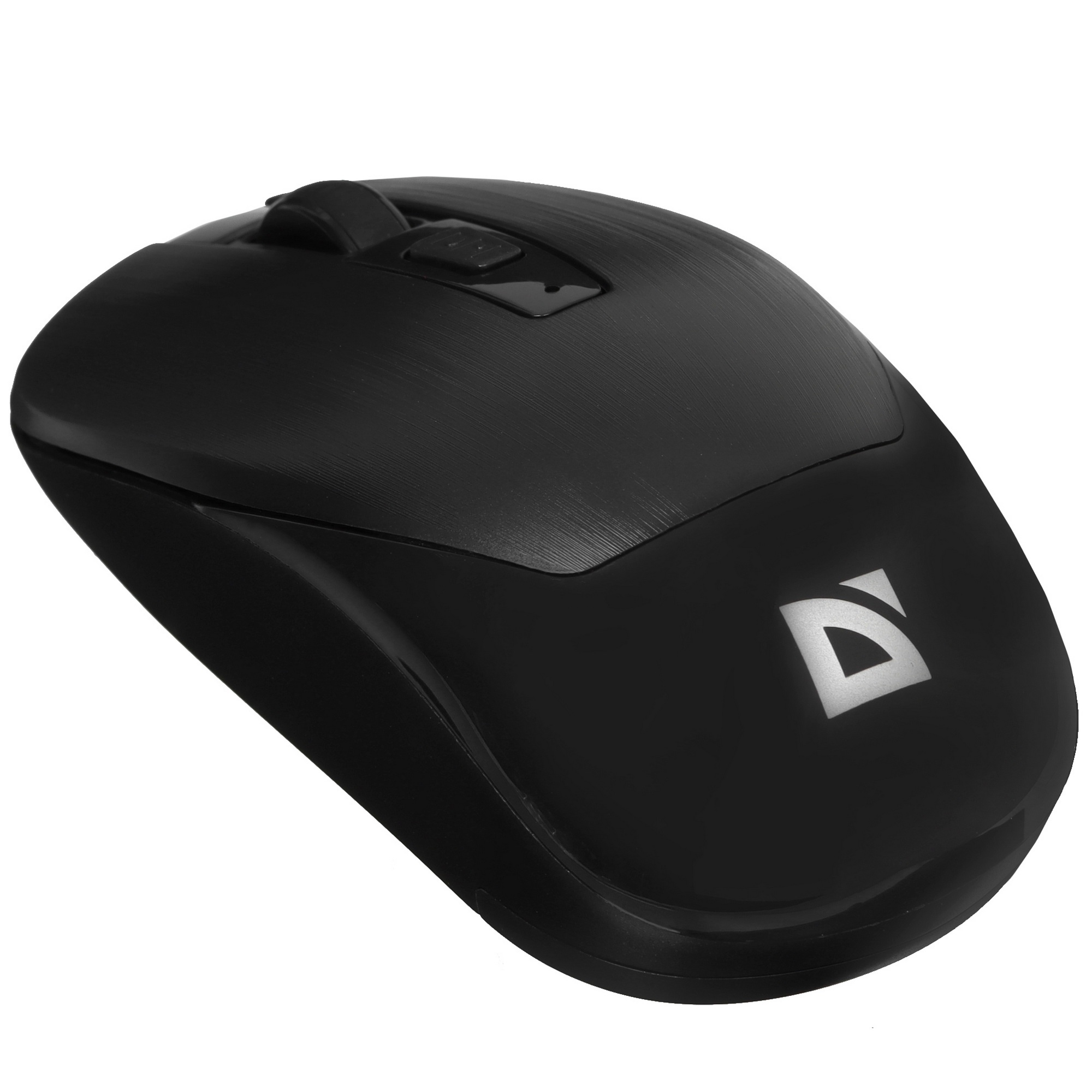 Мышь беспроводная Defender Wave MM-995 черный, 1600 dpi, радиоканал, USB, кнопки - 4