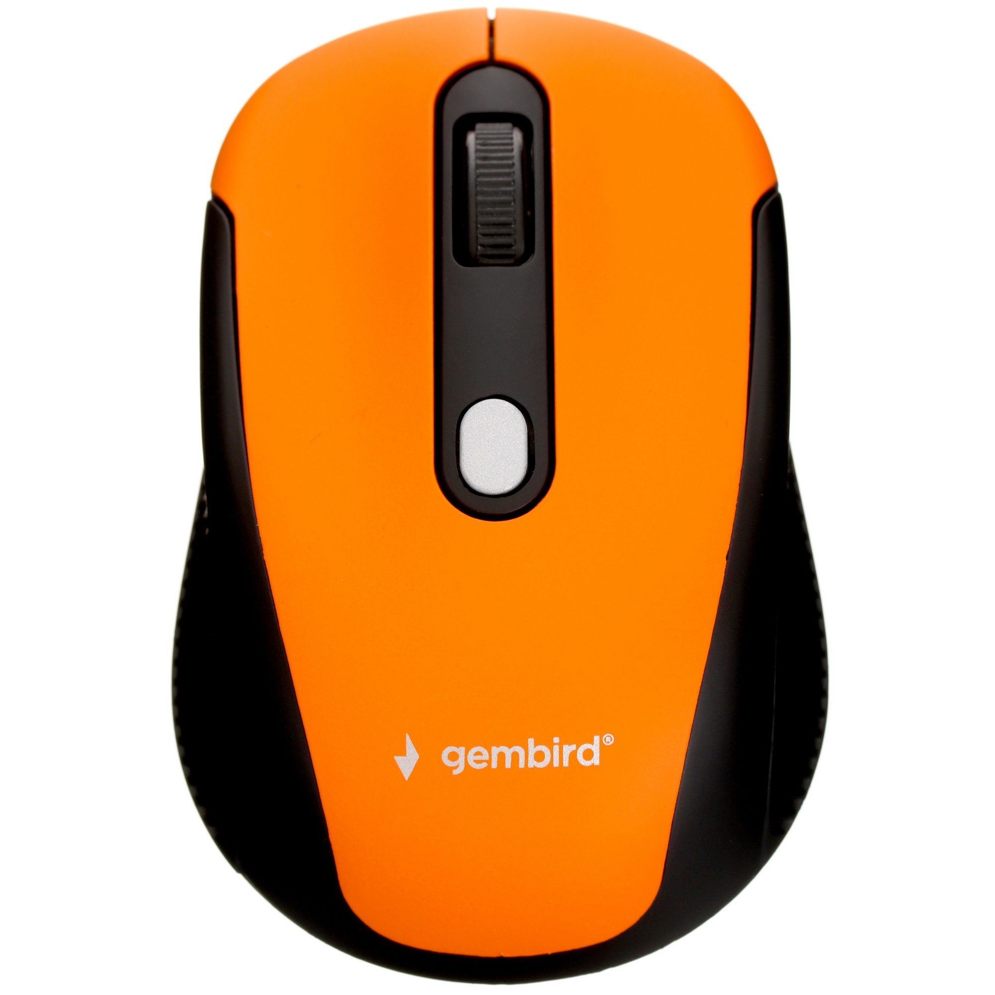 Мышь беспроводная Gembird MUSW-420-3 оранжевый, 1600 dpi, радиоканал, USB, кнопки - 4