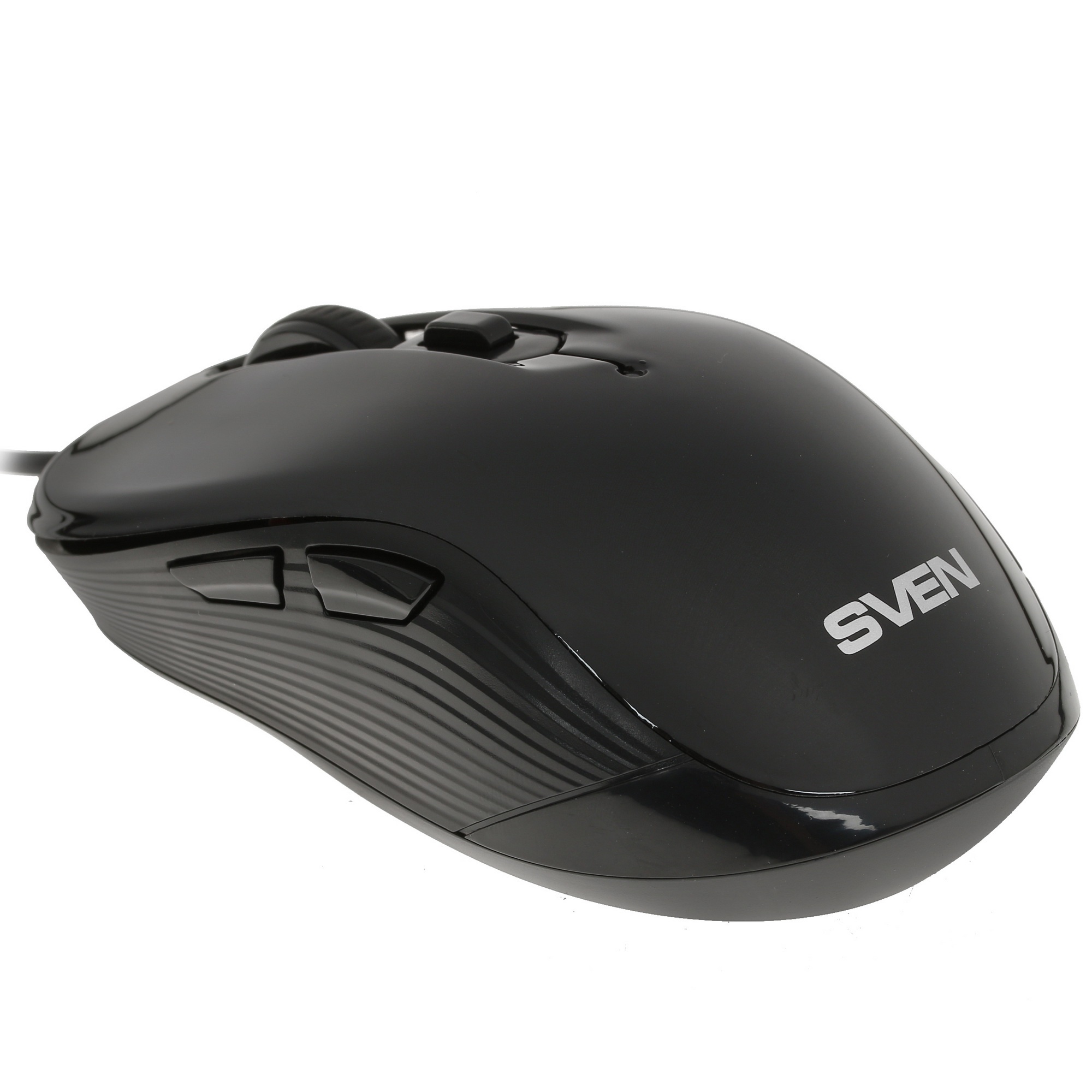 Мышь проводная SVEN RX-520S черный, 3200 dpi, USB, кнопки - 6