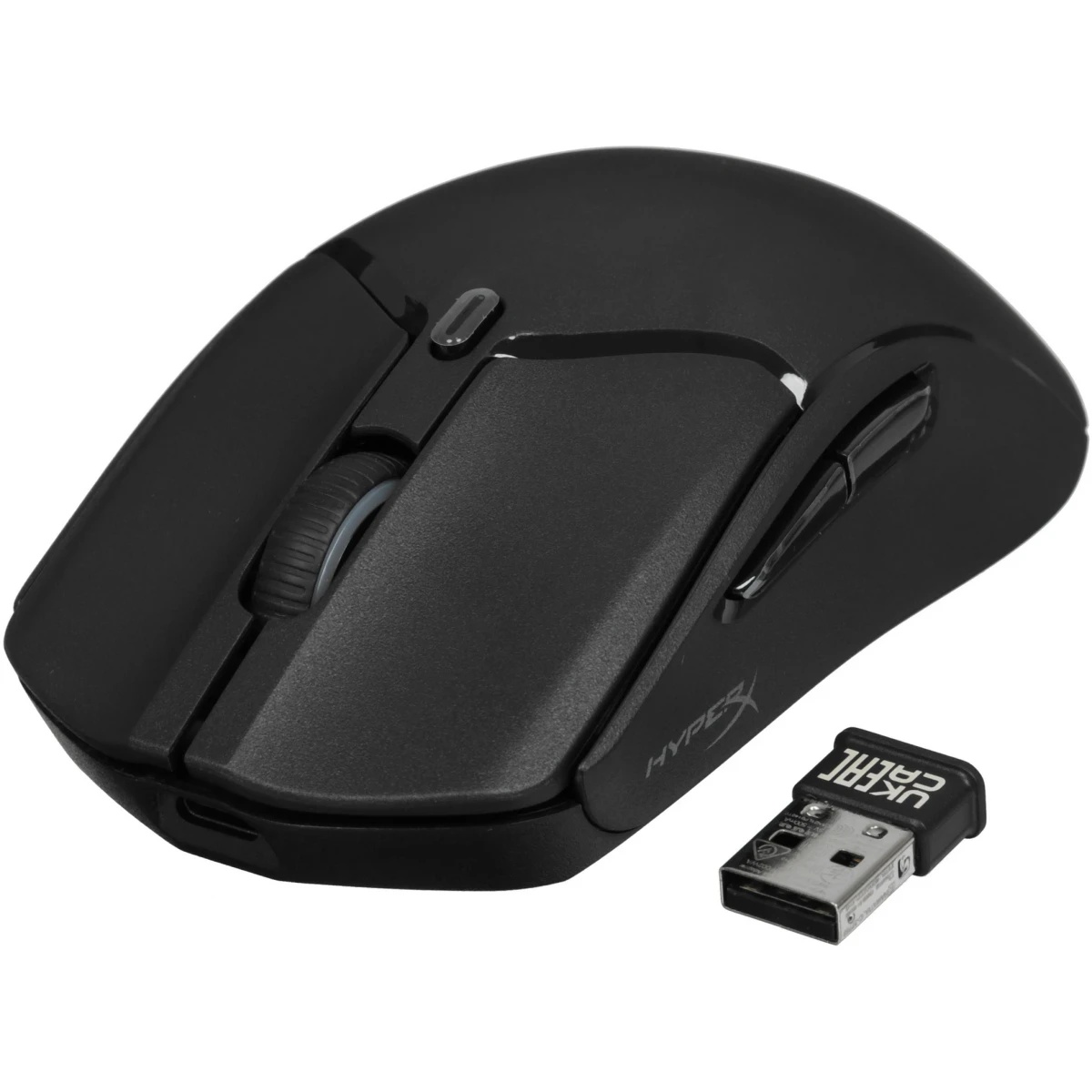 Мышь беспроводная HyperX Haste 2 черный, 26000 dpi, радиоканал, Bluetooth, USB, кнопки - 5