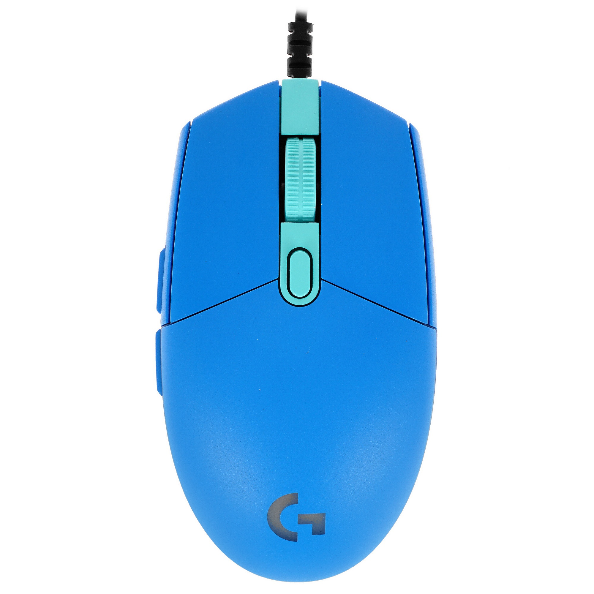 Мышь проводная Logitech G102 LIGHTSYNC синий, 8000 dpi, USB, кнопки - 6