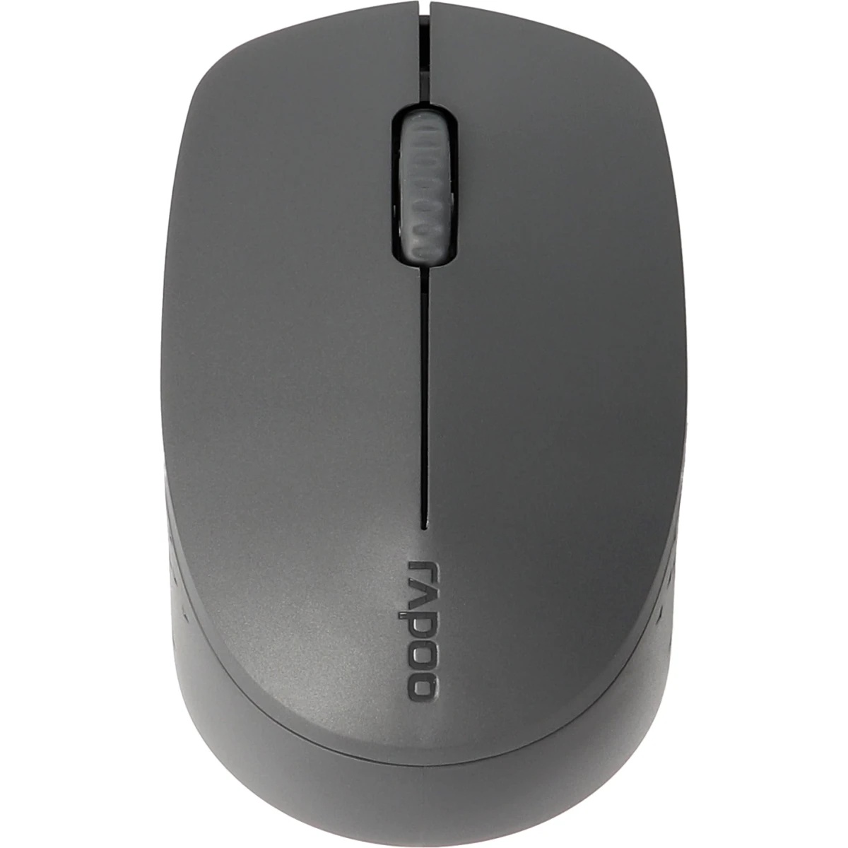 Мышь беспроводная Rapoo M100 темно-серый, 1300 dpi, радиоканал, Bluetooth, USB, кнопки - 3