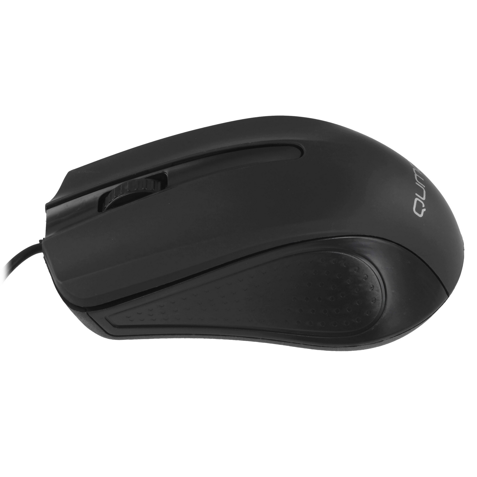 Мышь проводная Qumo Office Union M66 черный, 1000 dpi, USB, кнопки - 3
