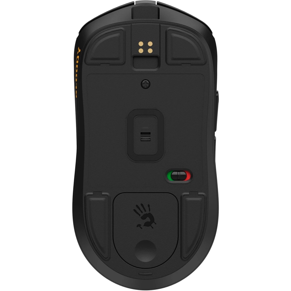 Мышь беспроводная/проводная A4Tech Bloody R72 Ultra Duo черный/рисунок, 20000 dpi, радиоканал, USB,