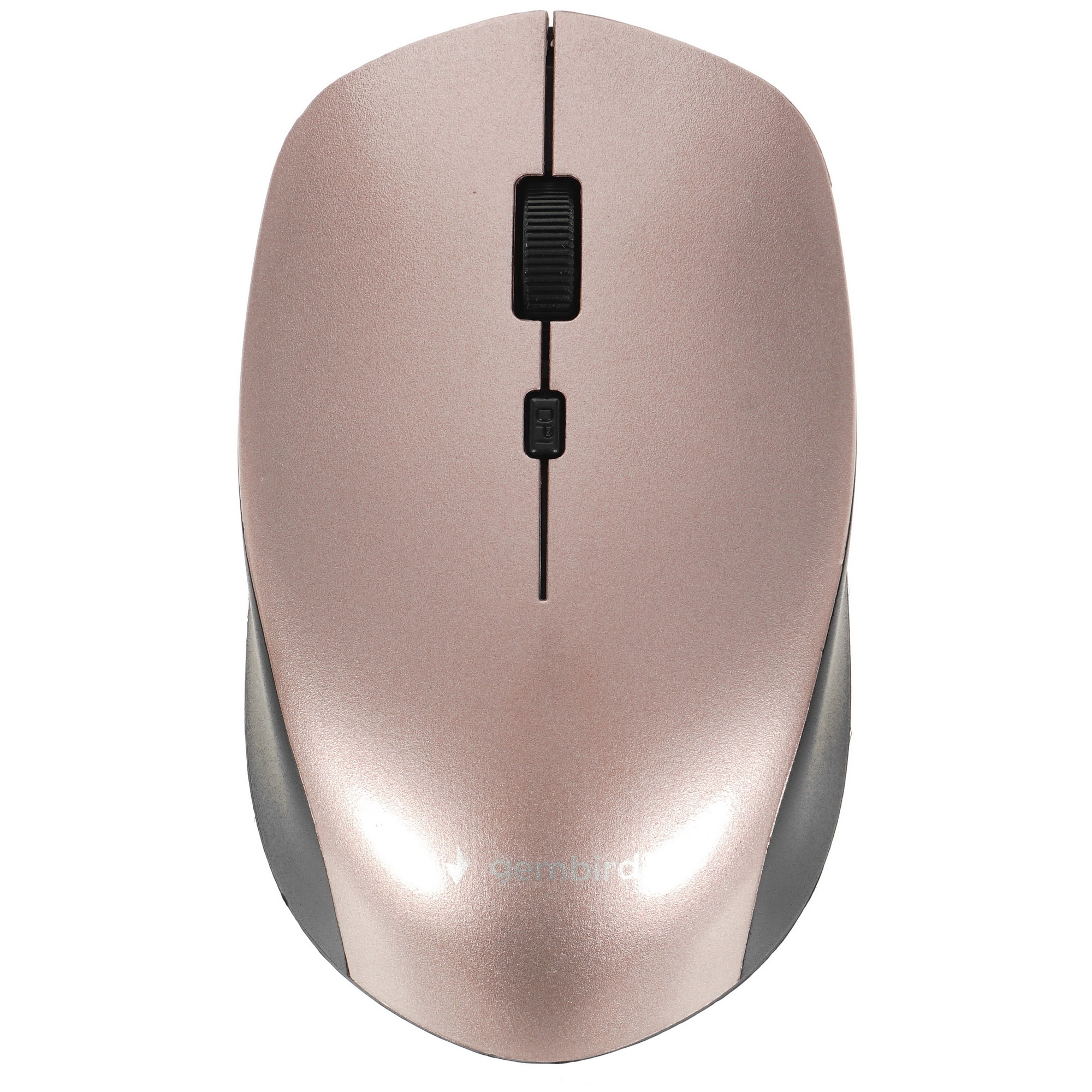 Мышь беспроводная Gembird MUSW-250-3 розовый, 1600 dpi, радиоканал, USB, кнопки - 4