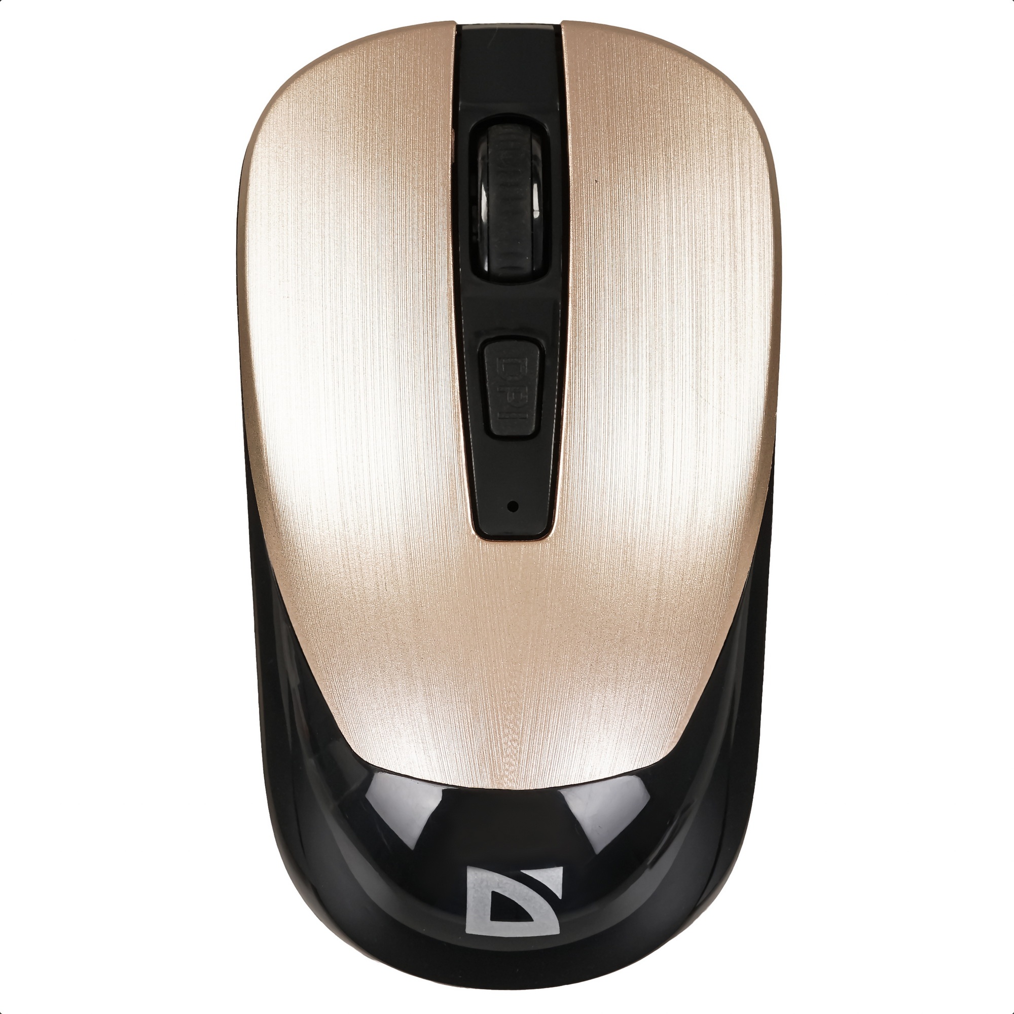 Мышь беспроводная Defender Wave MM-995 золотистый, 1600 dpi, радиоканал, USB, кнопки - 4