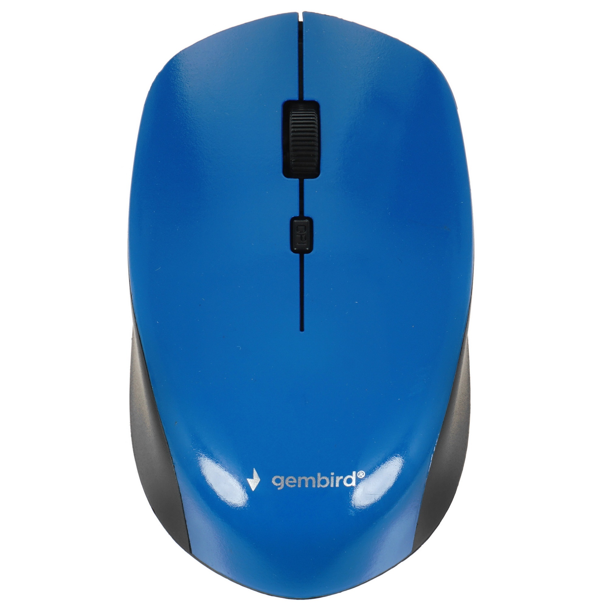 Мышь беспроводная Gembird MUSW-250-2 синий, 1600 dpi, радиоканал, USB, кнопки - 4