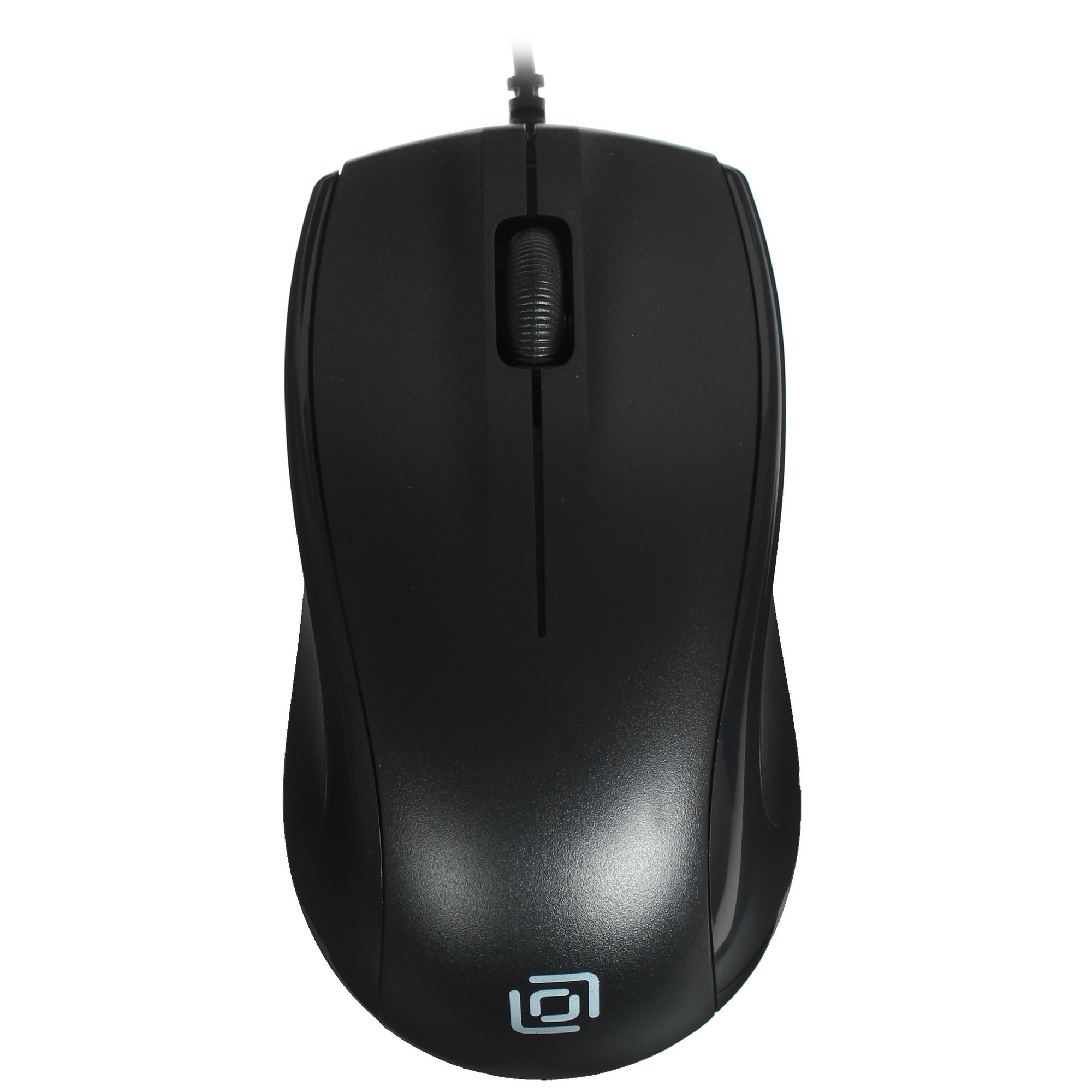 Мышь проводная Oklick 185V2 черный, 1200 dpi, USB, кнопки - 3