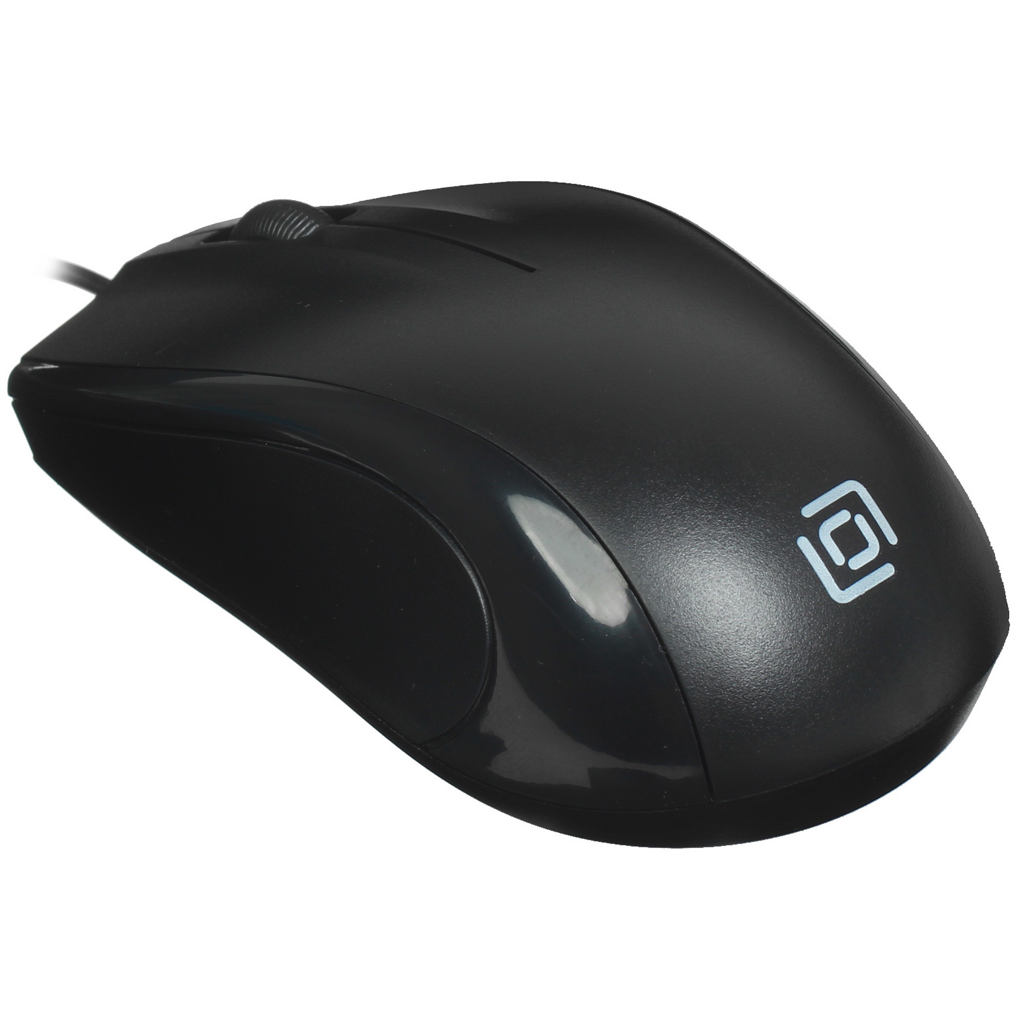 Мышь проводная Oklick 185V2 черный, 1200 dpi, USB, кнопки - 3