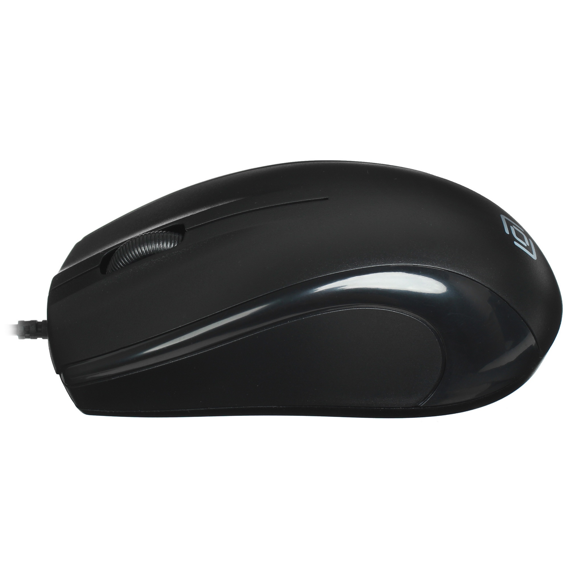 Мышь проводная Oklick 185V2 черный, 1200 dpi, USB, кнопки - 3