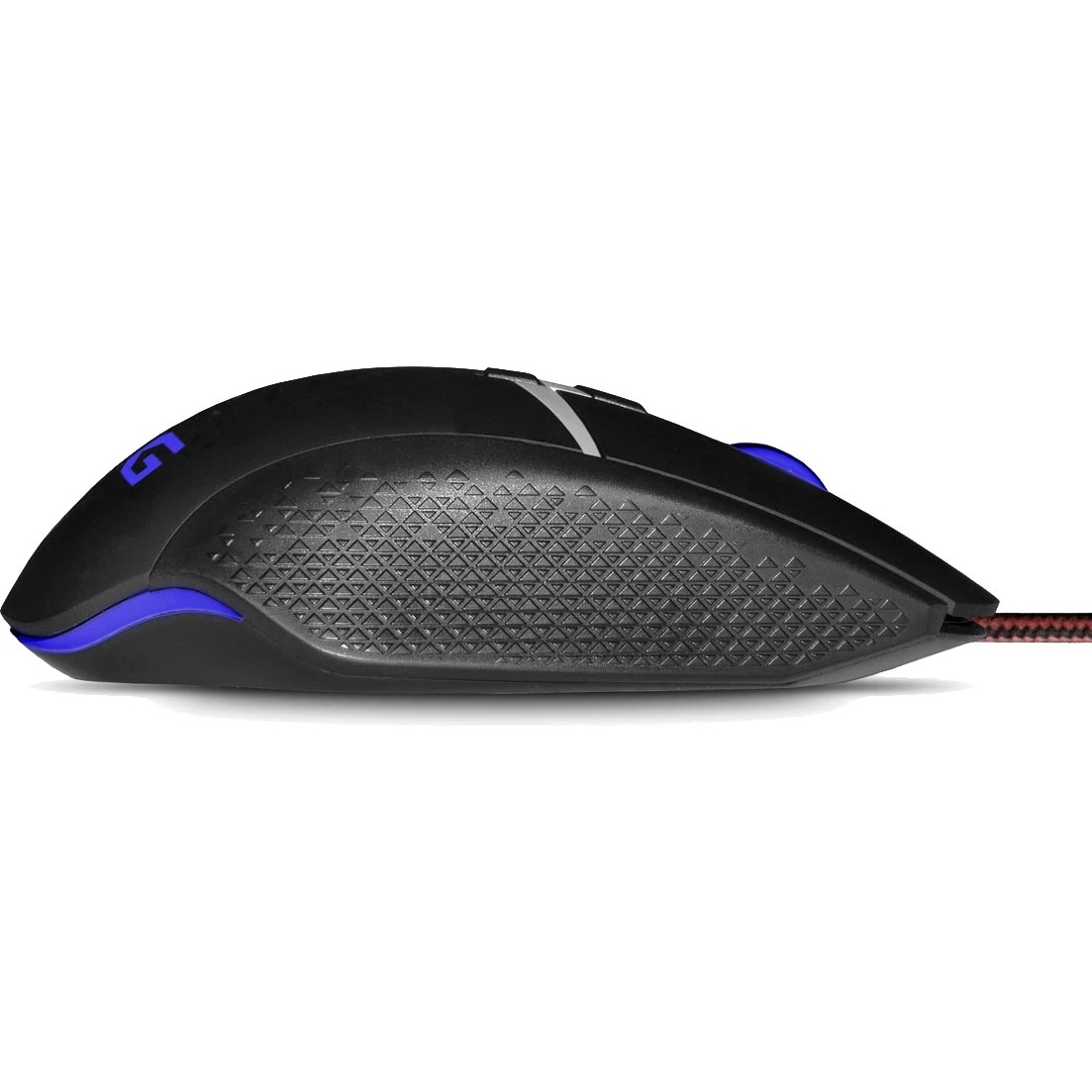 Мышь проводная ExeGate Gaming Standard Laser GML-13 черный, 4000 dpi, USB, кнопки - 8
