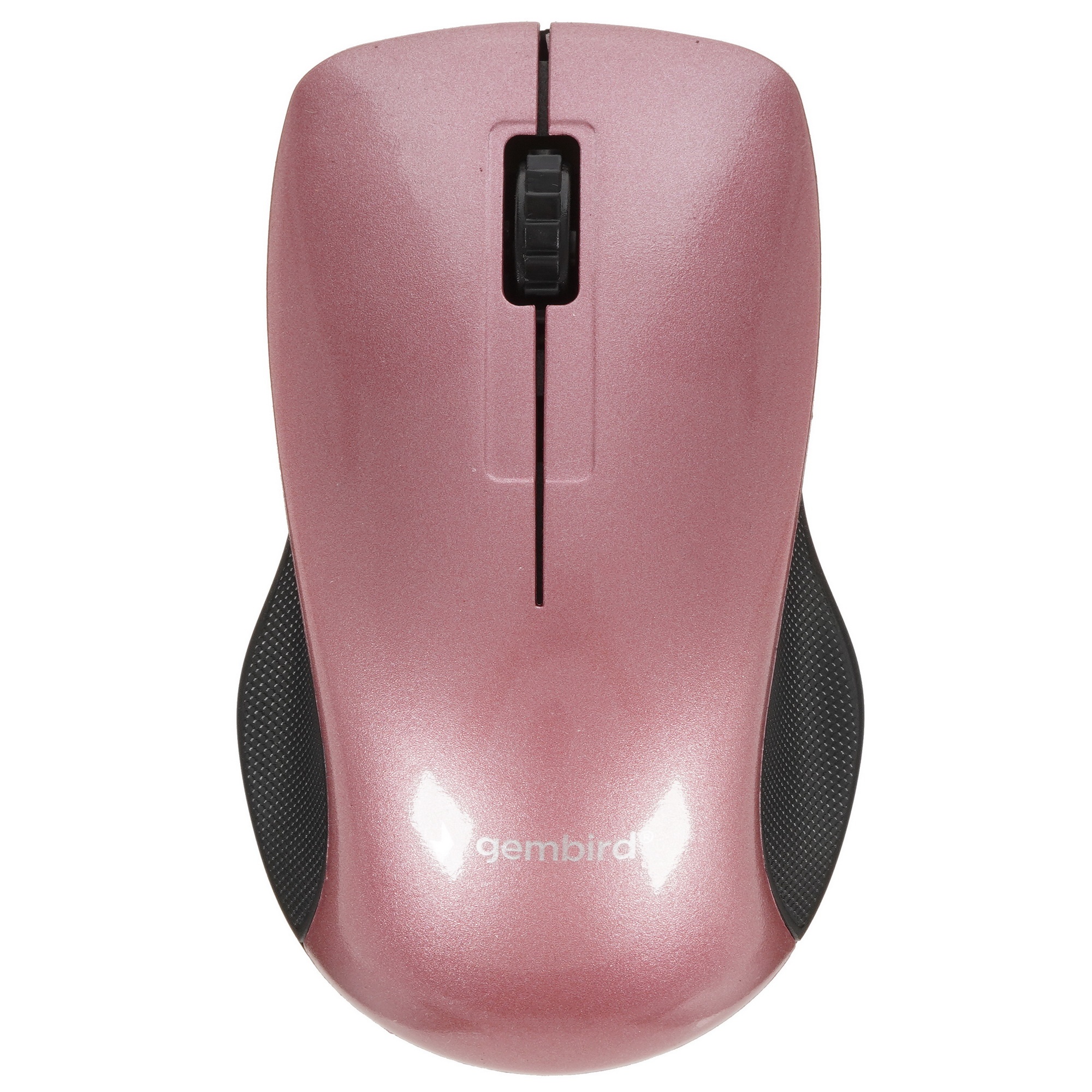 Мышь беспроводная Gembird MUSW-370 розовый, 1000 dpi, радиоканал, USB, кнопки - 3