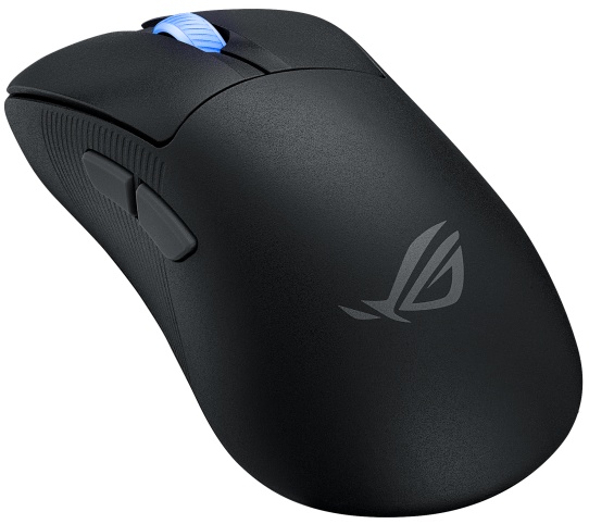 Мышь беспроводная/проводная ASUS ROG Keris II ACE черный, 42000 dpi, радиоканал, Bluetooth, USB, кно
