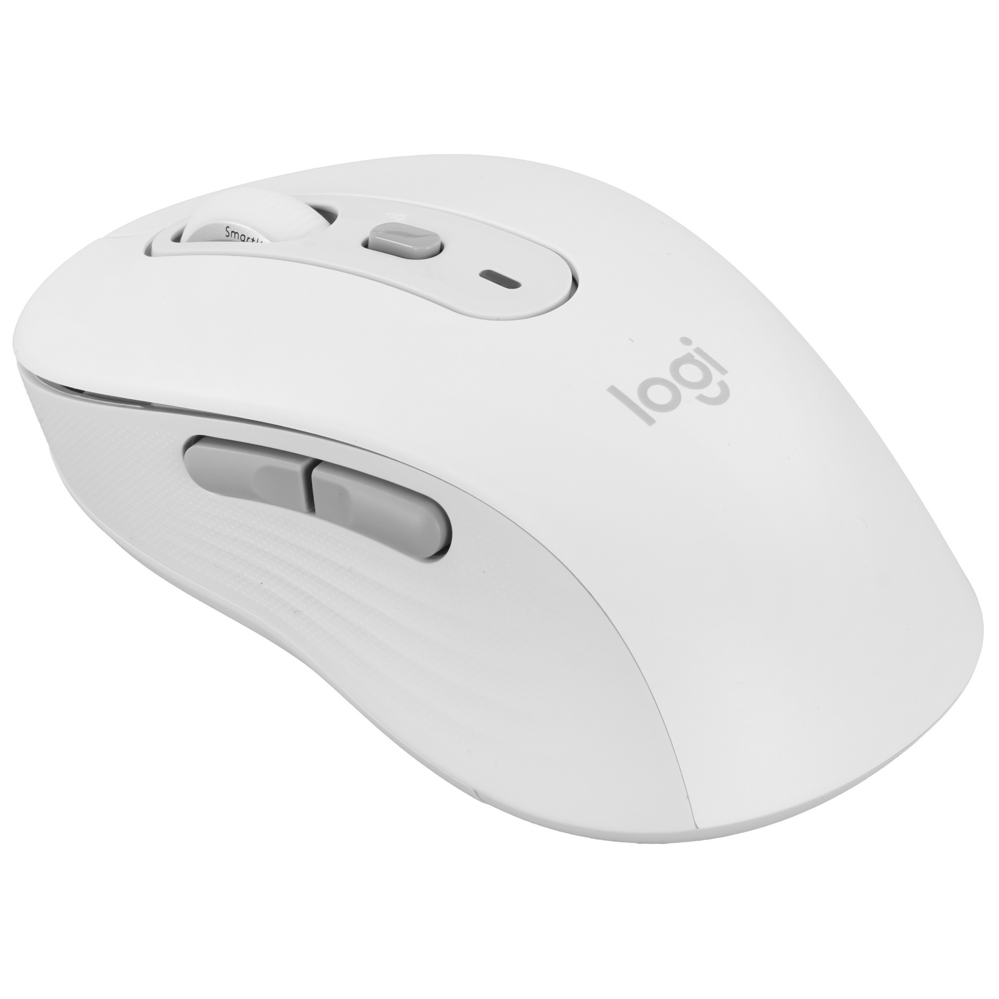 Мышь беспроводная Logitech M750 белый, 4000 dpi, радиоканал, Bluetooth, USB, кнопки - 5