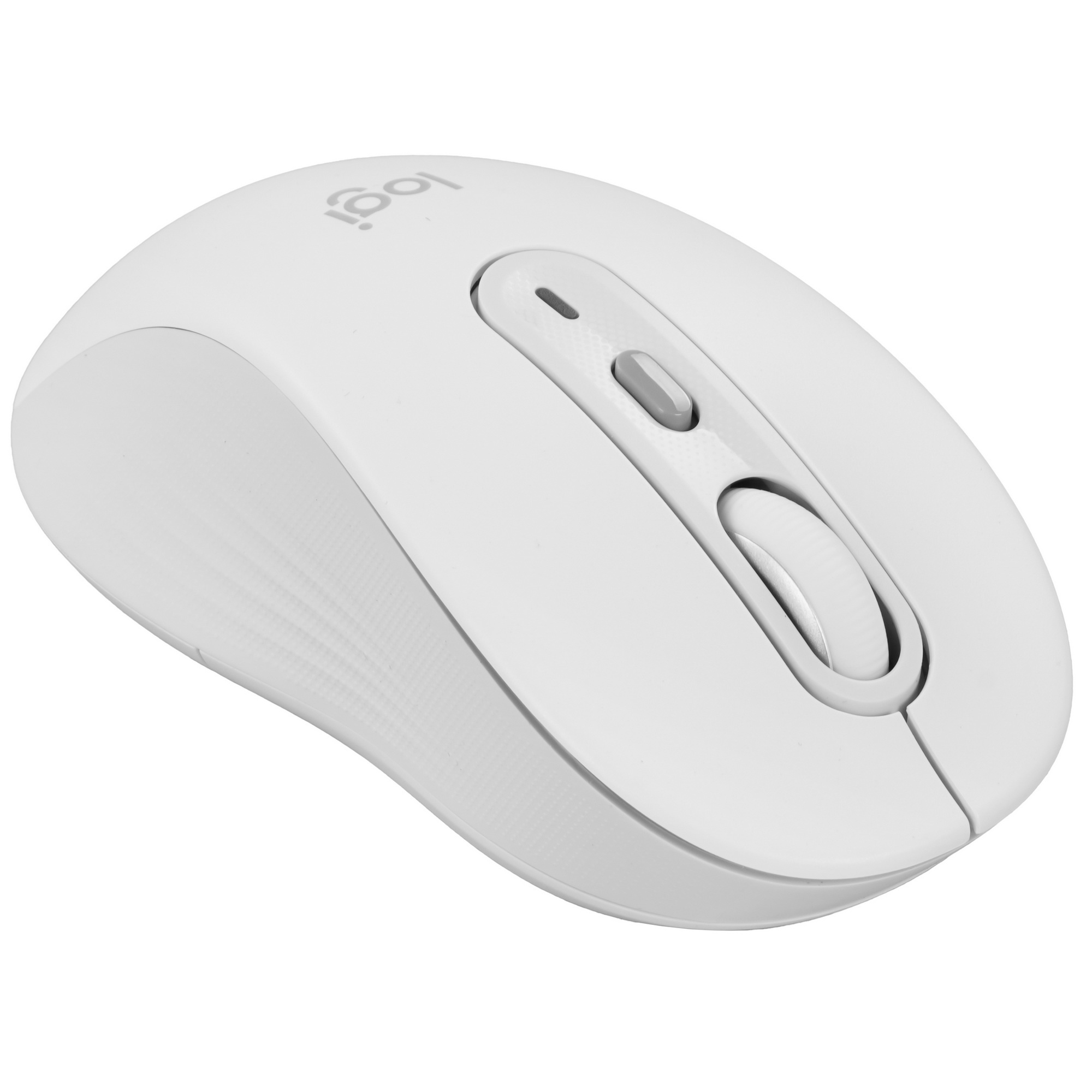 Мышь беспроводная Logitech M750 белый, 4000 dpi, радиоканал, Bluetooth, USB, кнопки - 5